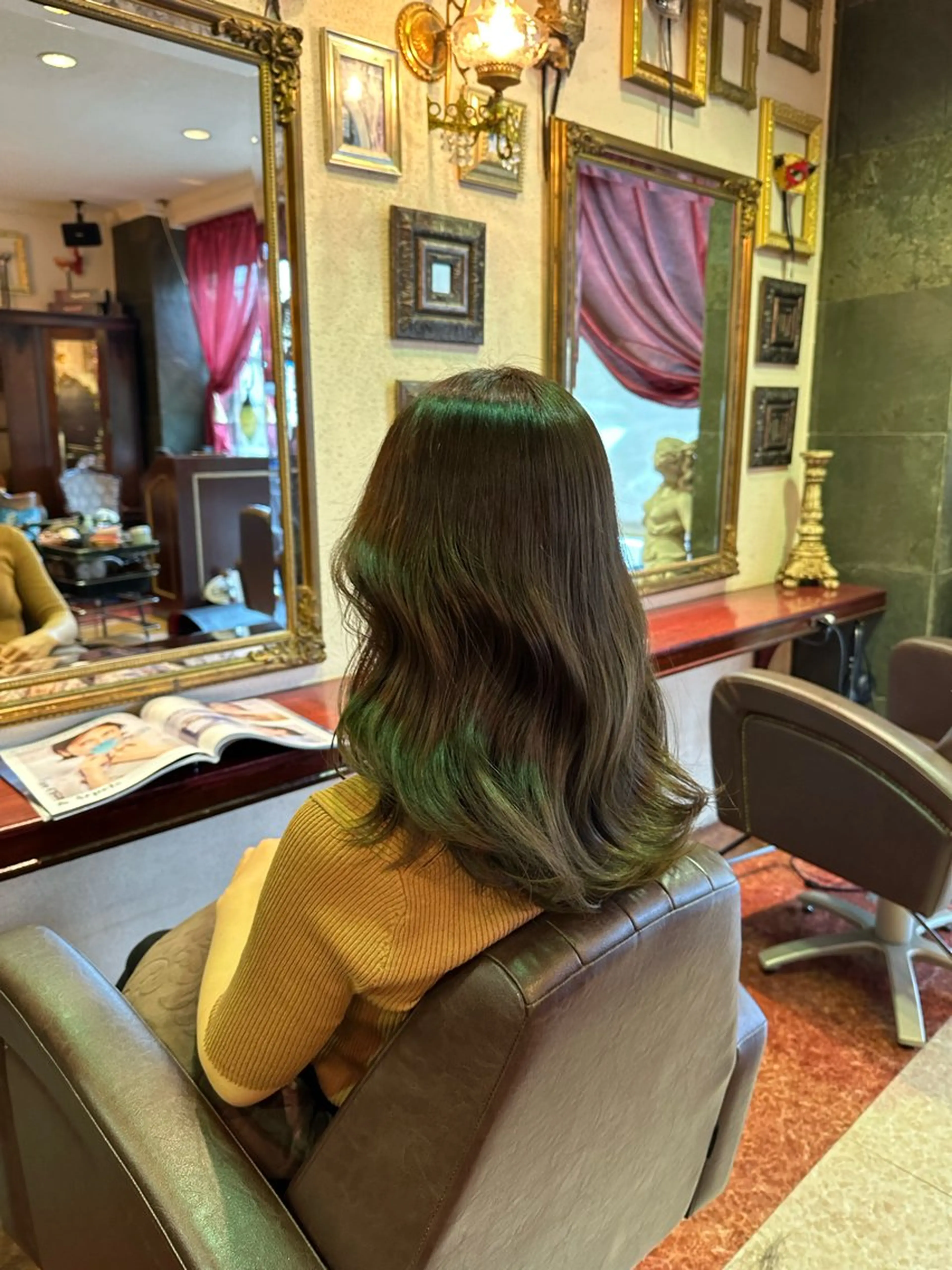 セミロング 【レイヤー/韓国風 /髪質改善】RINのヘアスタイル