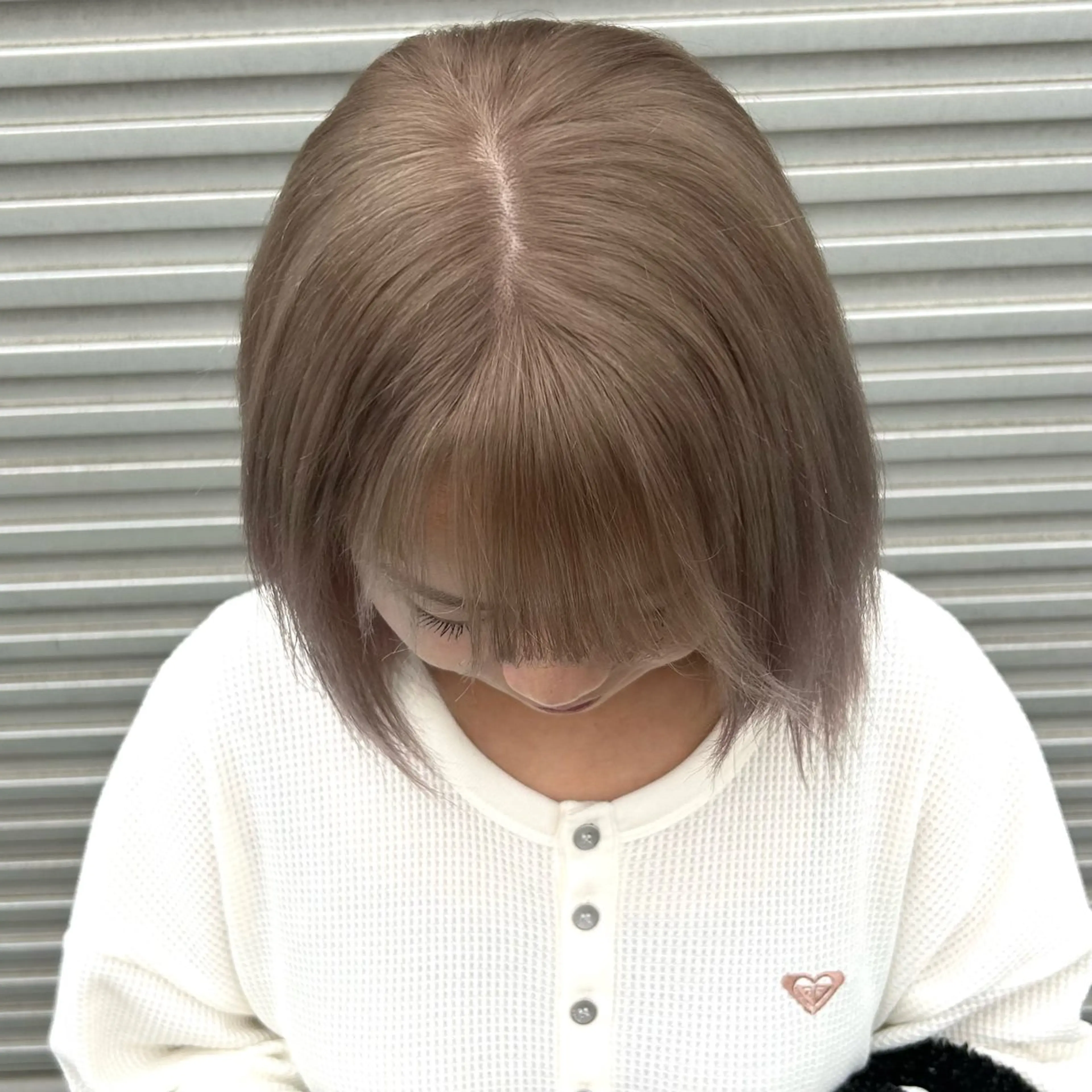 ミディアム カラー 💙ルル💙 ハイトーン/レイヤーのヘアスタイル