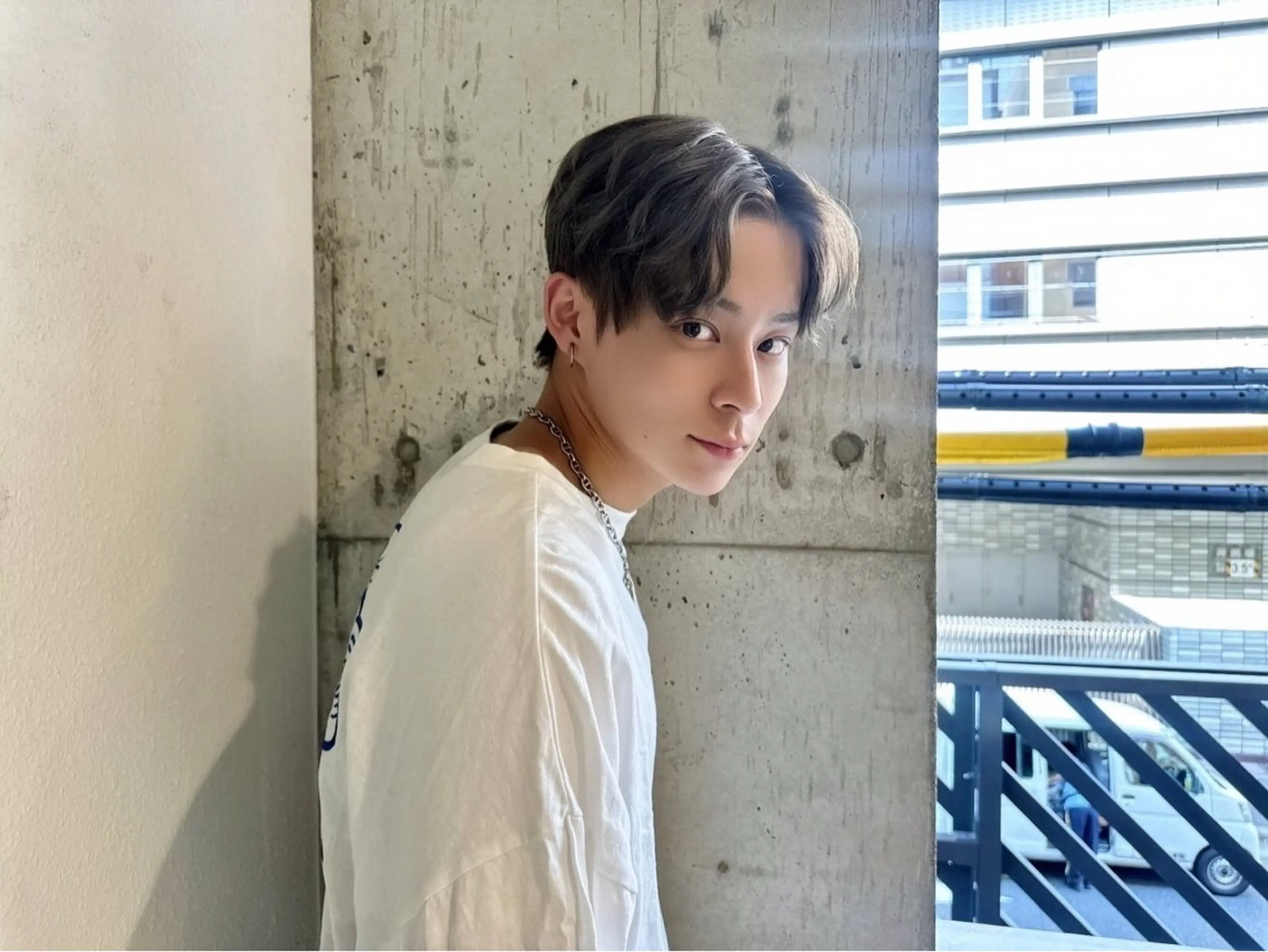 【メンズ】骨格補正カット+カラー＋スタイリング ¥4980の写真