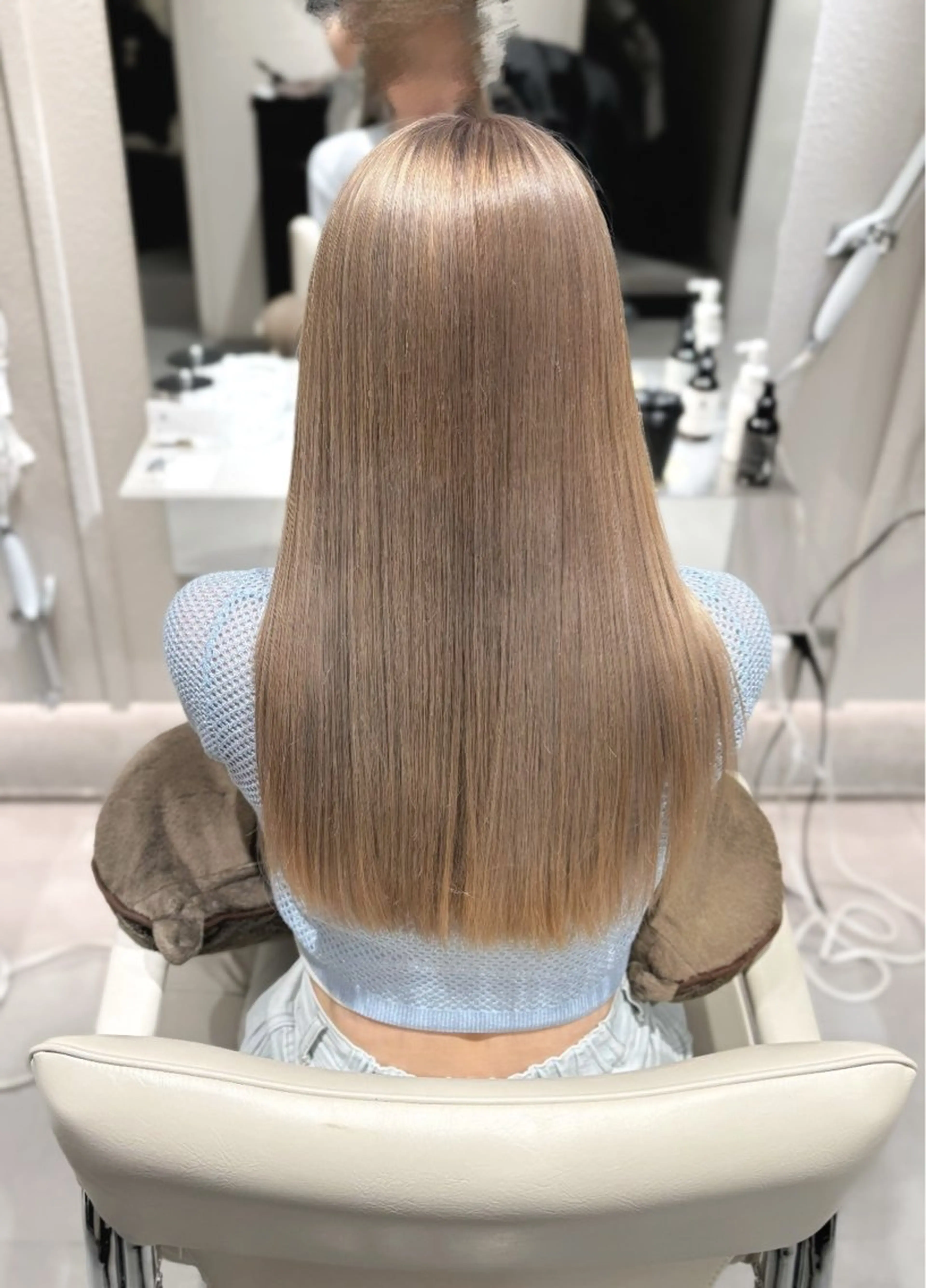 ロング カラー ヘアカラー トリートメント 艶髪ハイトーン/ レイヤー/yuiのヘアスタイル