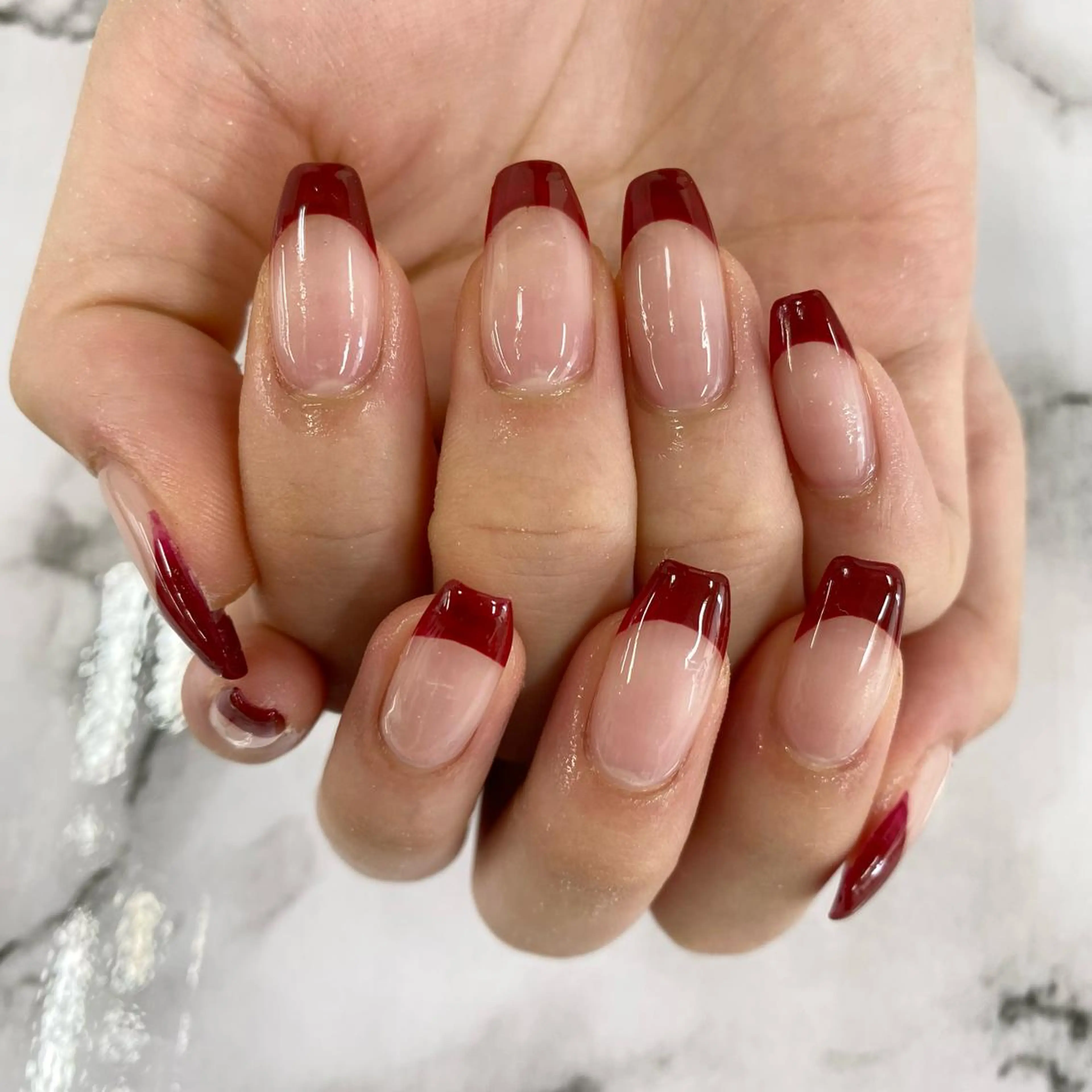 【ネイル★ハンド定額】10本フレンチ💅🏻の写真