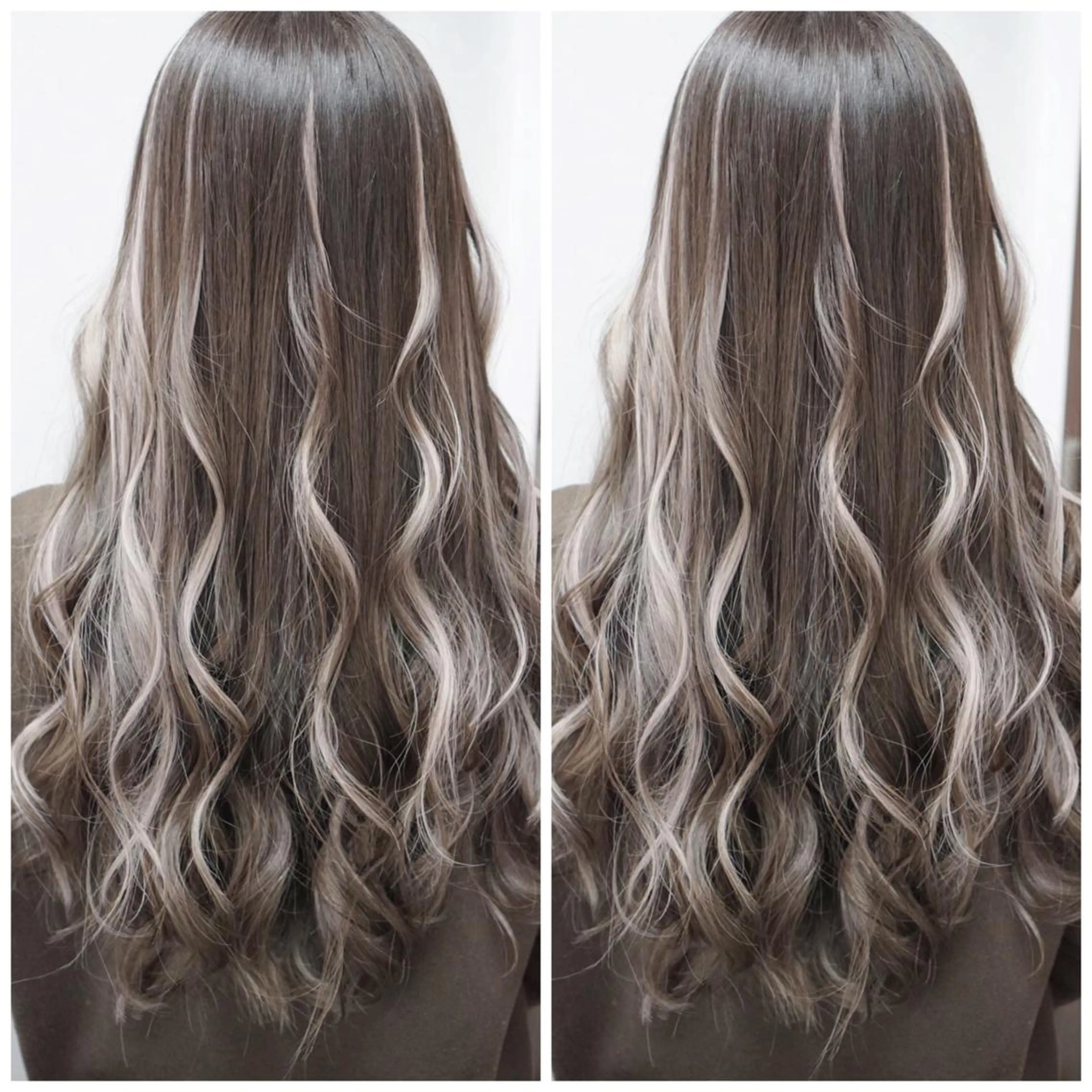 ロング カラー メッシュ エクステ ヤナ マネージャーのヘアスタイル