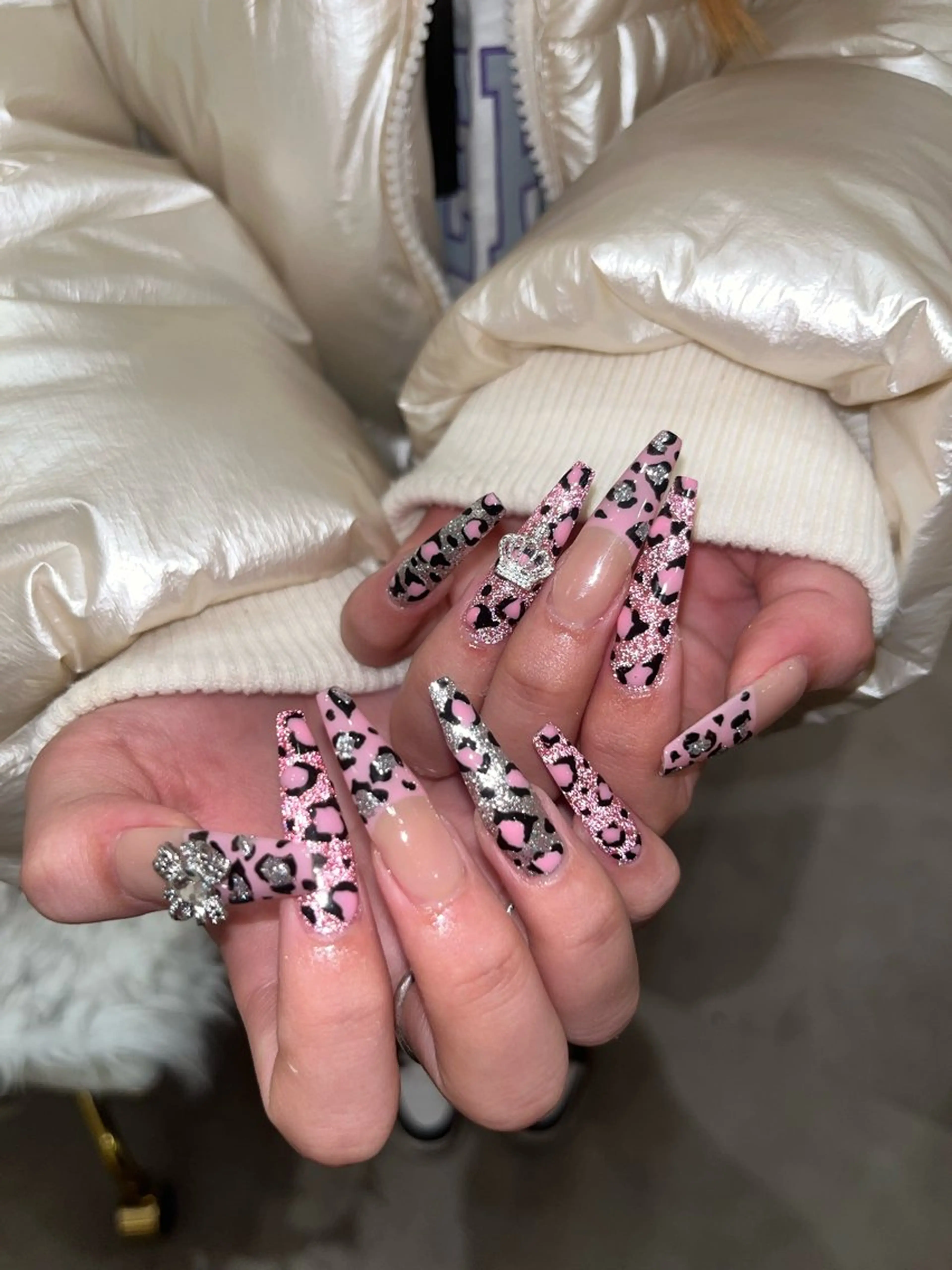 ネイル ピンク ハンドネイル 渋谷ネイルズ所属・taminami Lunaのネイルデザイン