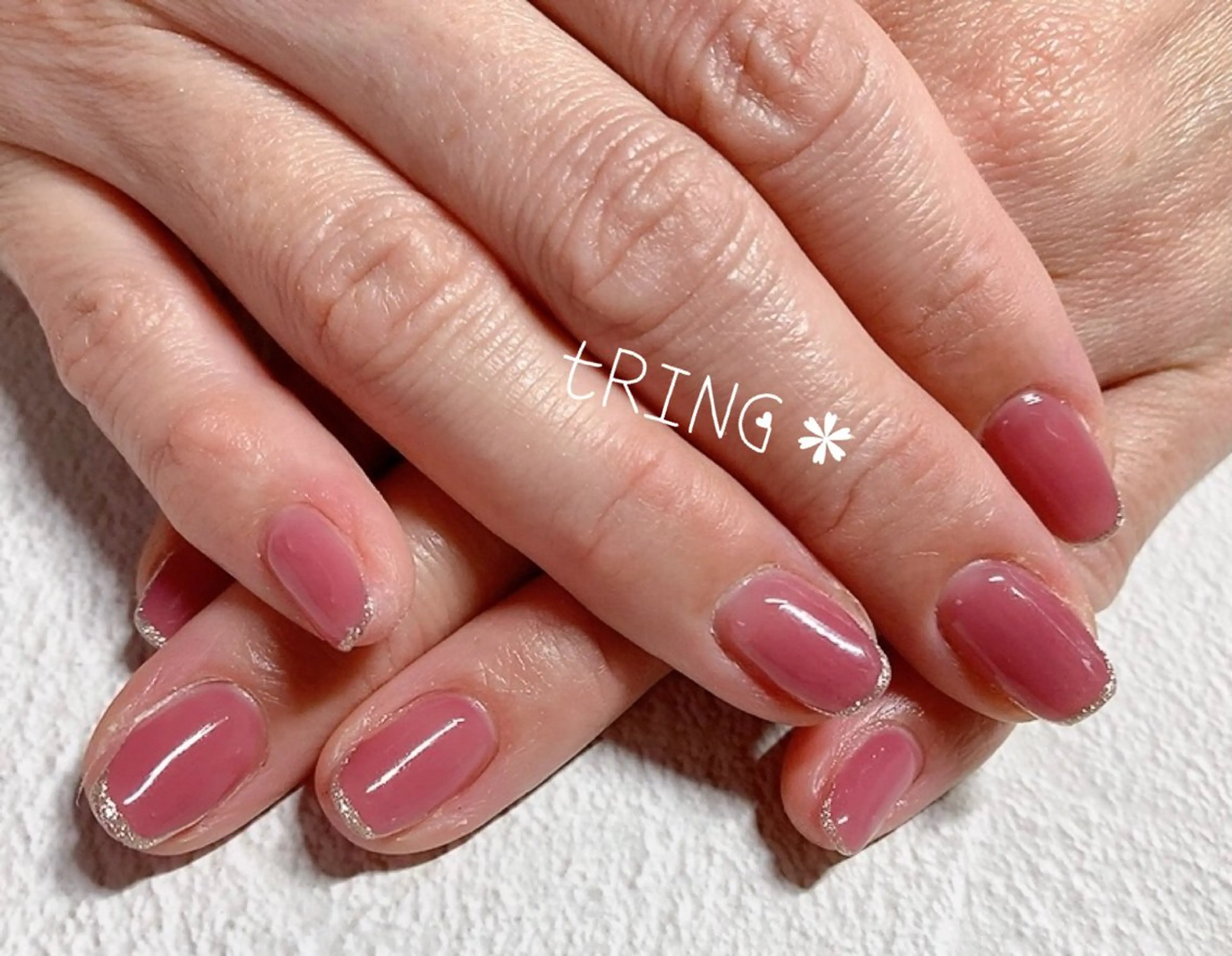 ネイル ハンドネイル tRING＊ しいの木台のネイルデザイン