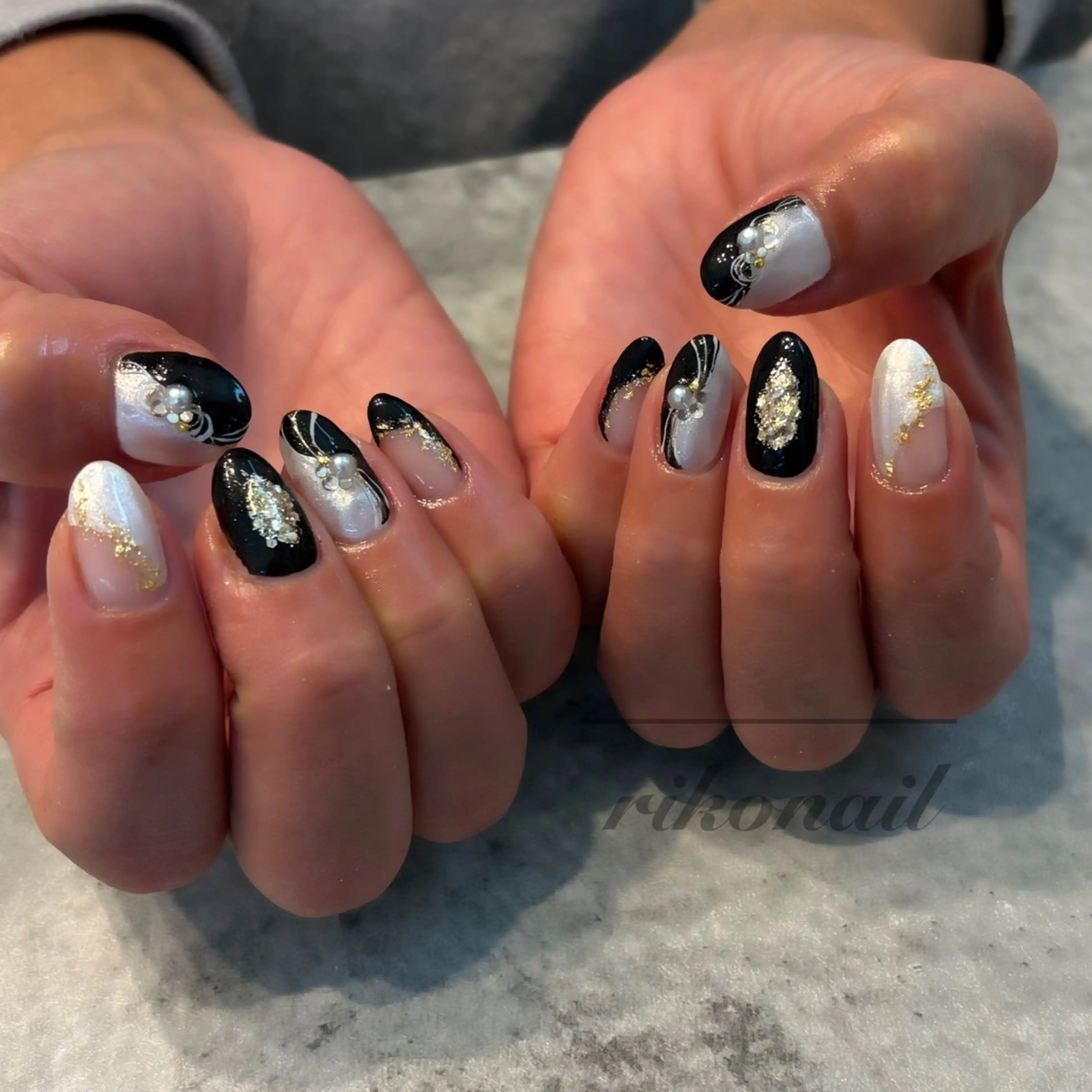 ネイル ハンドネイル riko nailのネイルデザイン