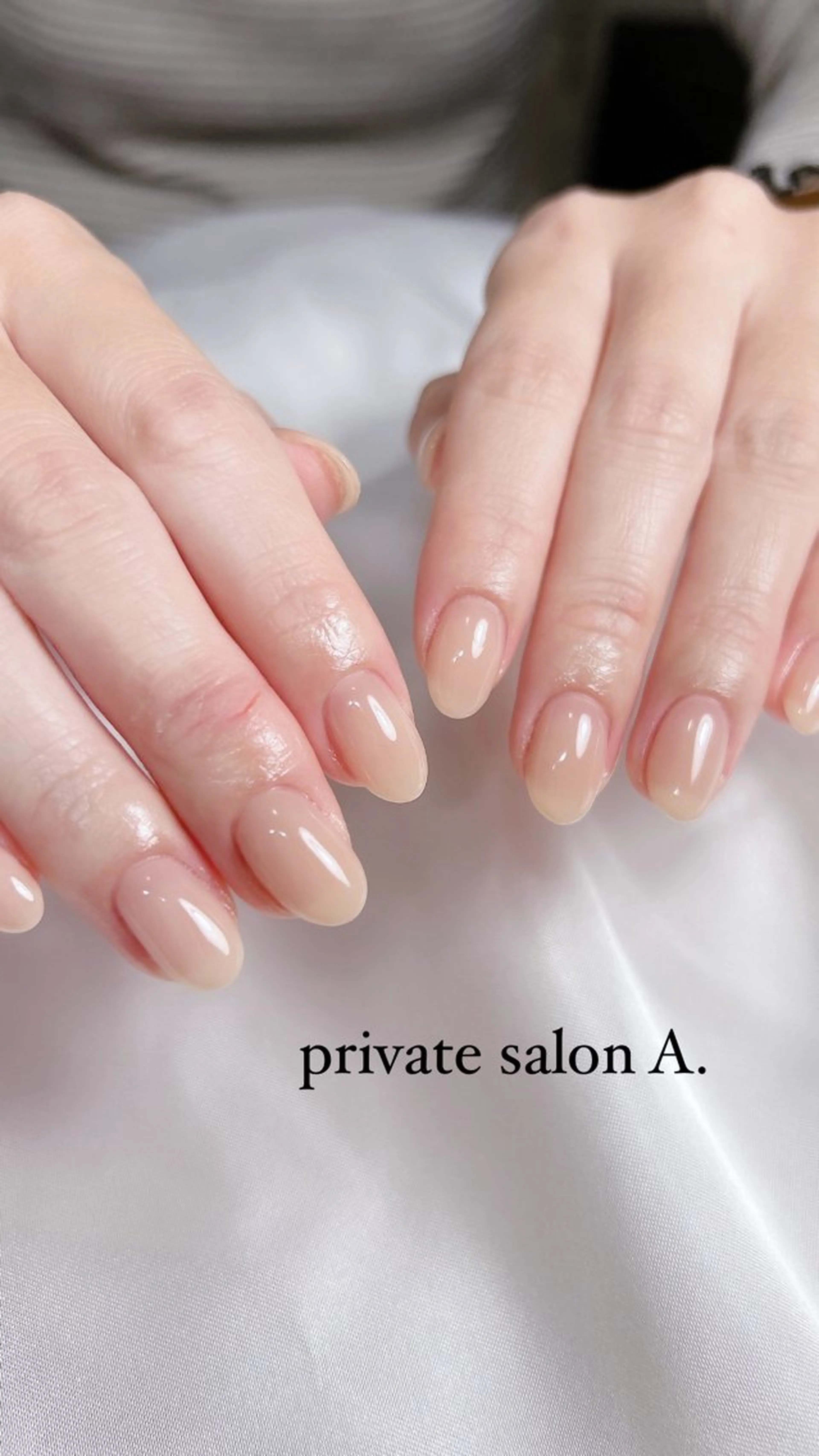 ネイル ワンカラーネイル 木村 章惠のネイルデザイン