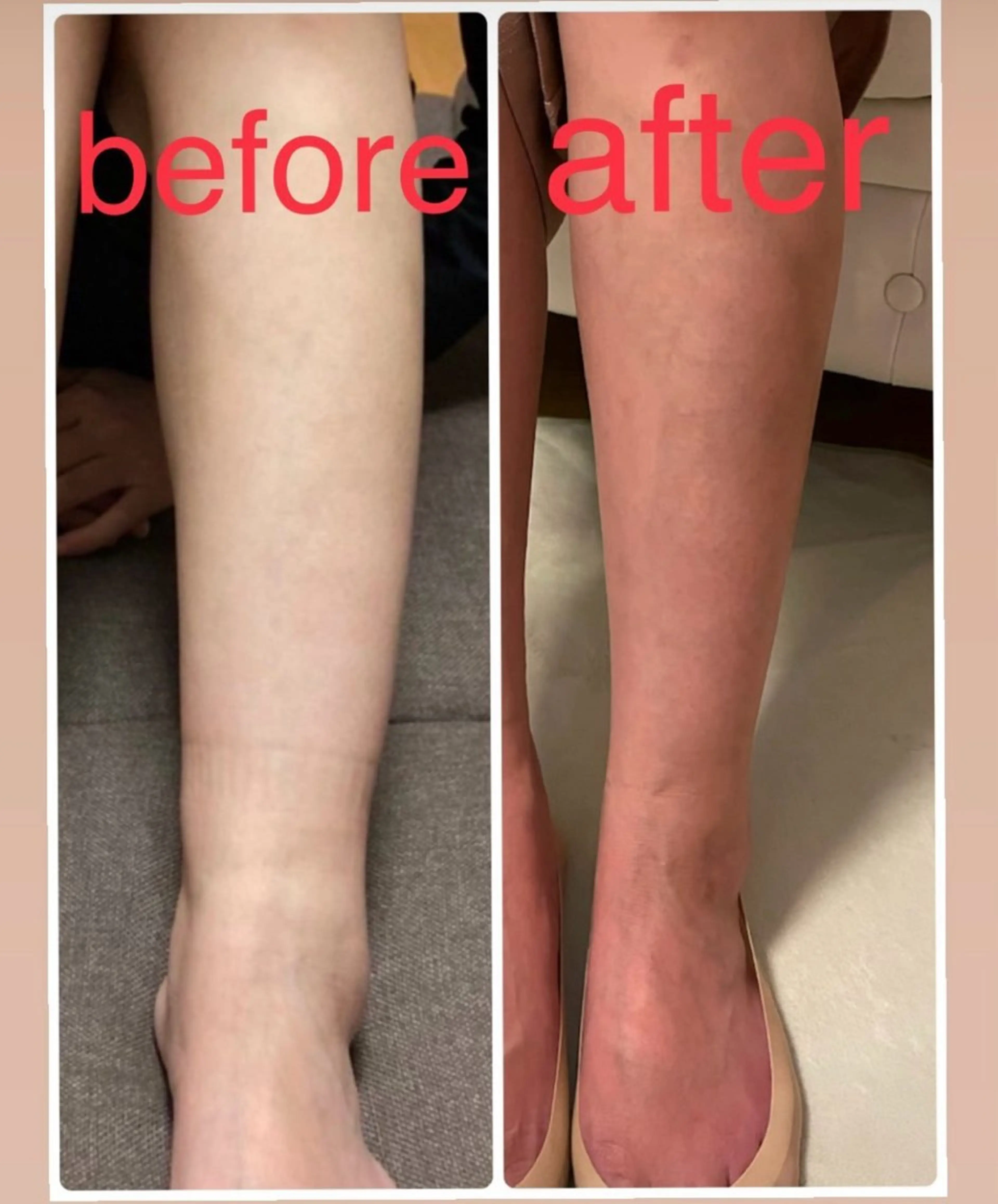 フットリンパマッサージの写真