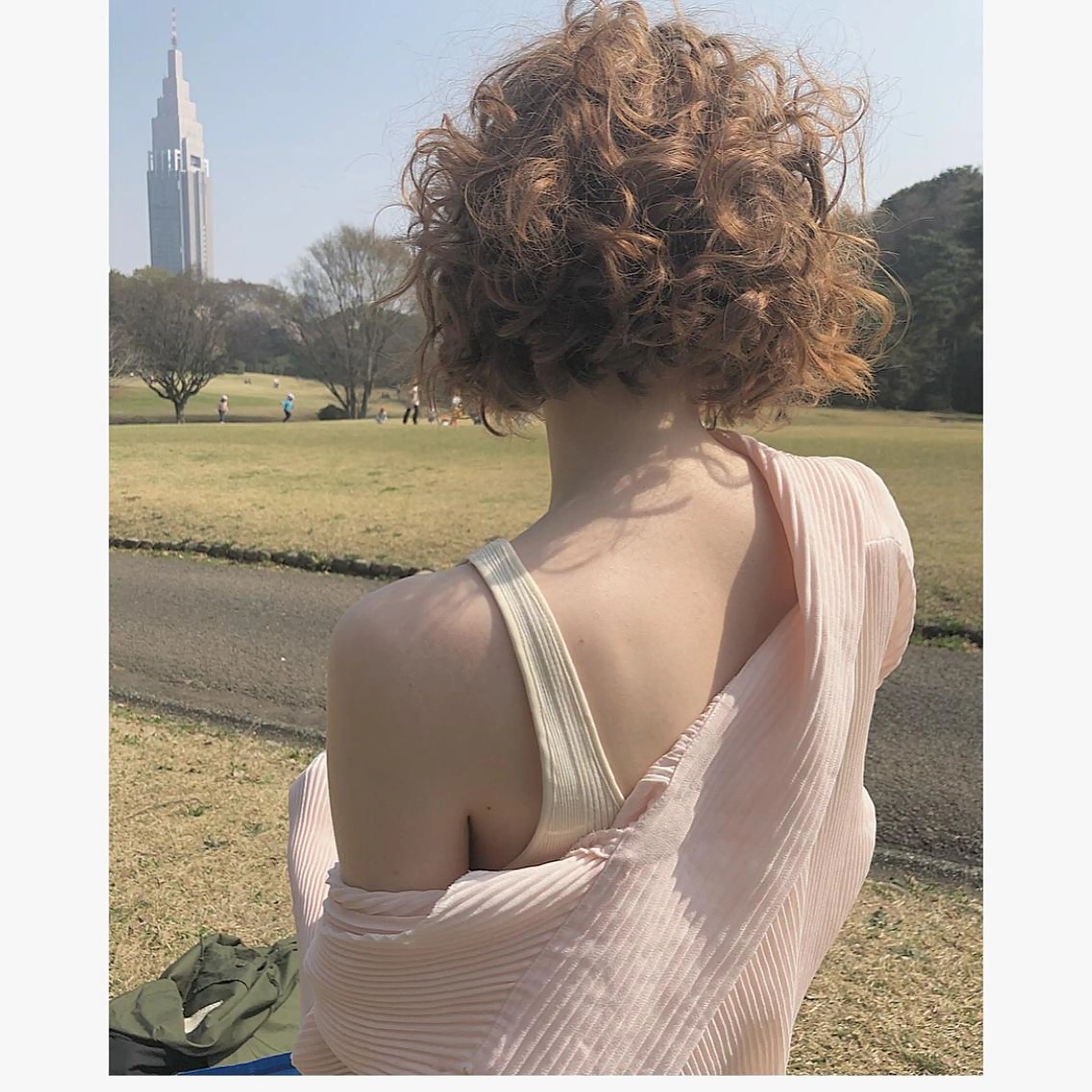 ショート パーマ カット パーマ トリートメント ボブ/レイヤー/艶 🦕risa 森下のヘアスタイル