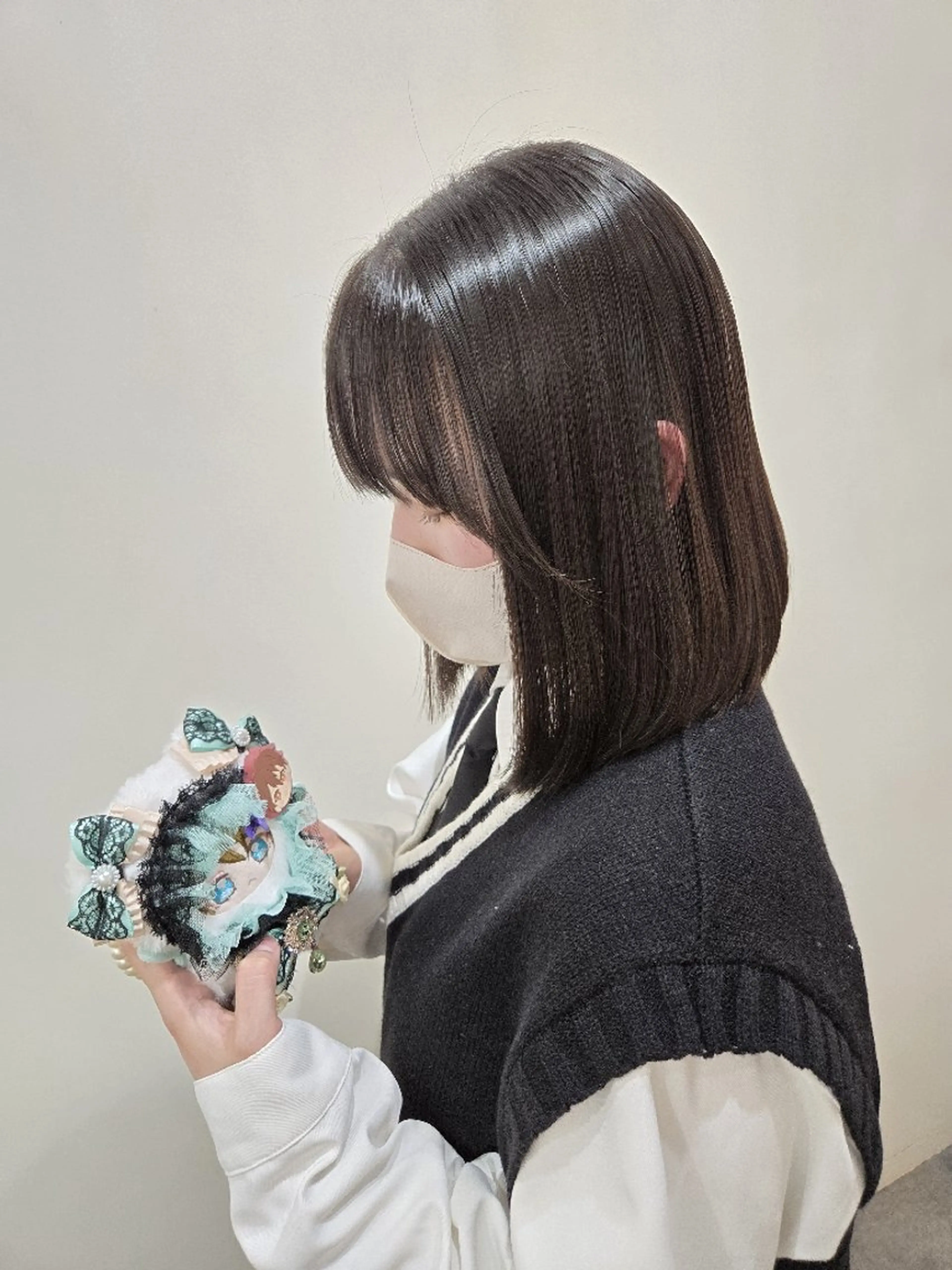 ミディアム ️🩵美髪矯正 みおのヘアスタイル