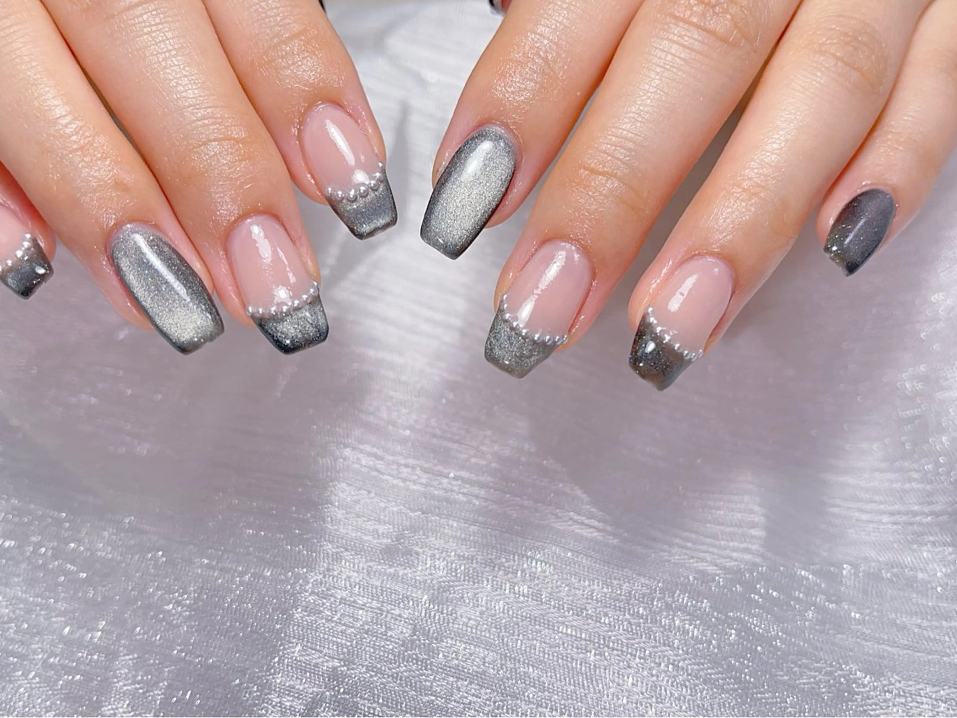 ネイル ハンドネイル 🎀ネイルサロン エクラYUI🎀のネイルデザイン