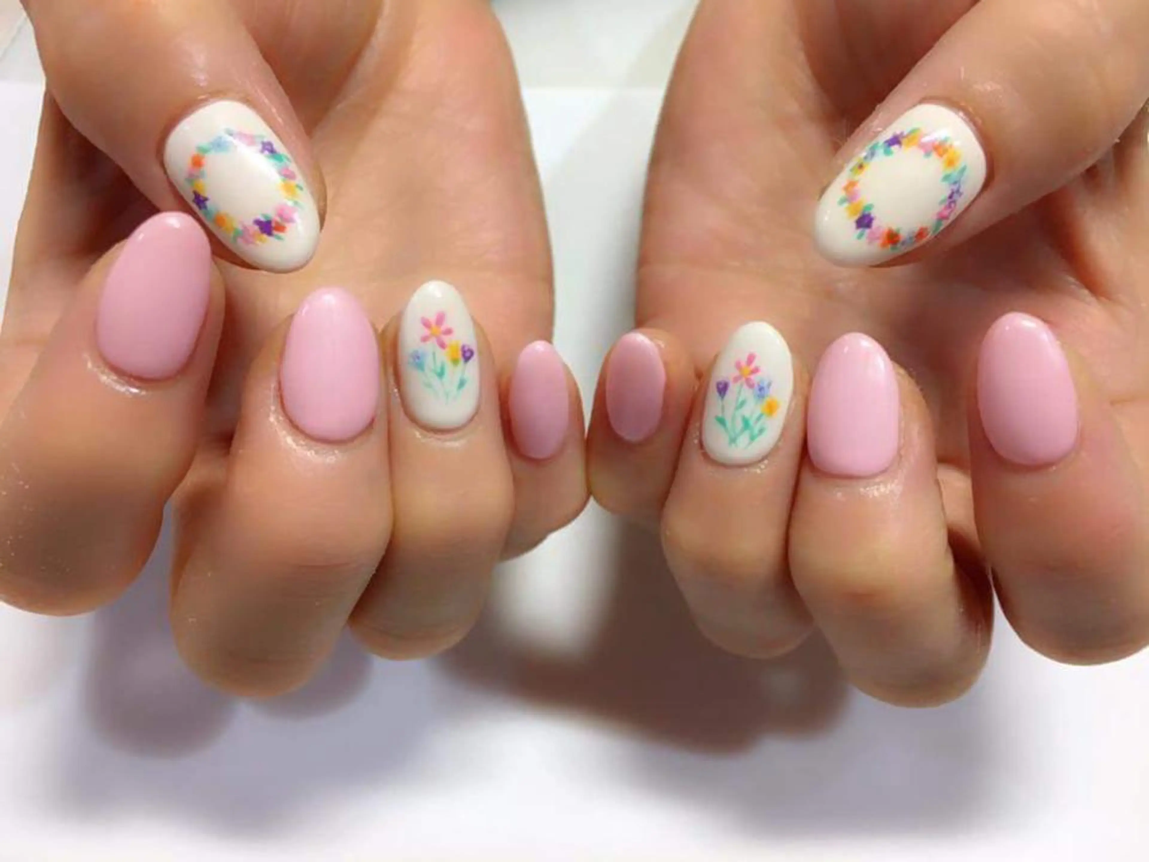 ショート カラー ネイル NAILSGOGO shibuyaのネイルデザイン