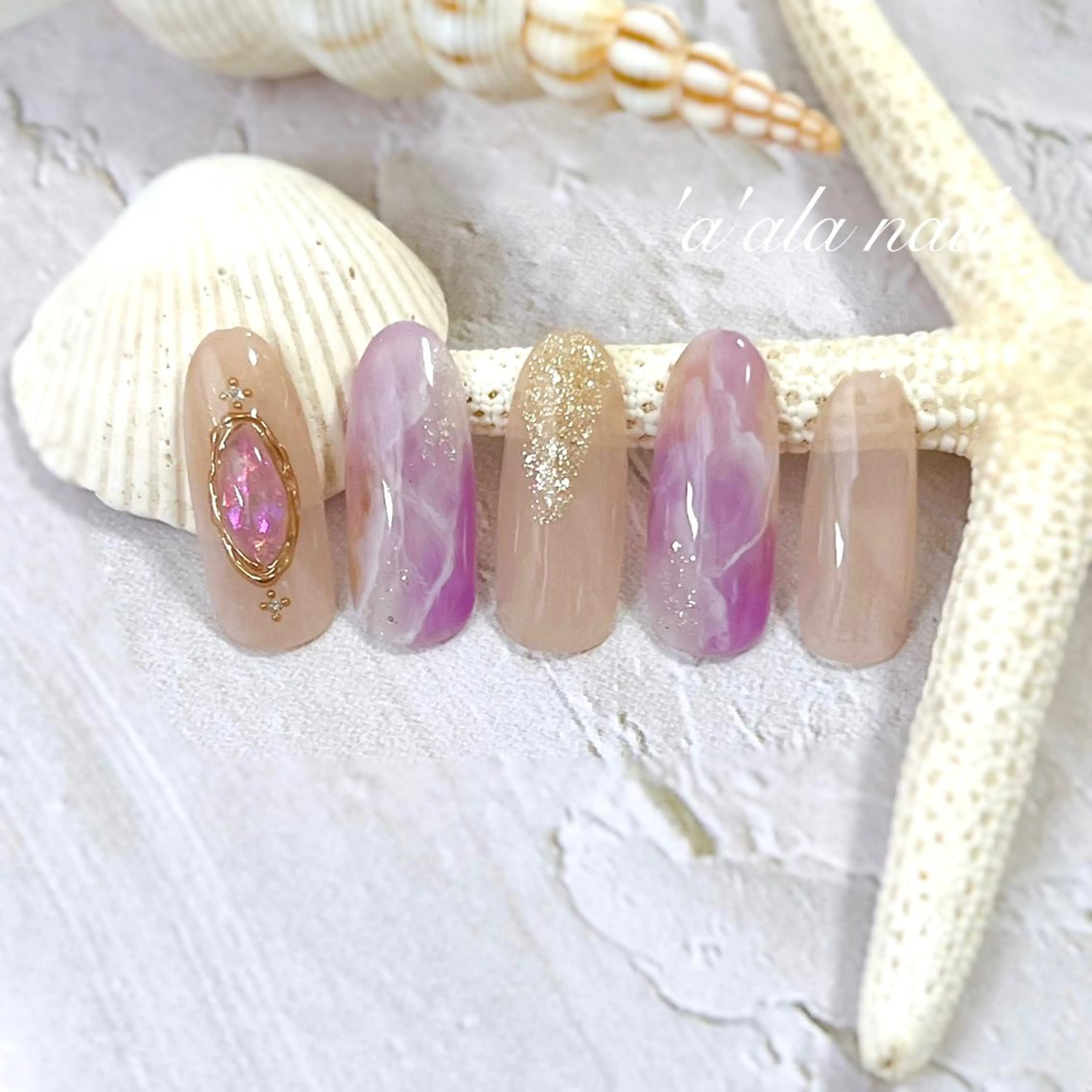 ネイル 'a'ala nailのネイルデザイン