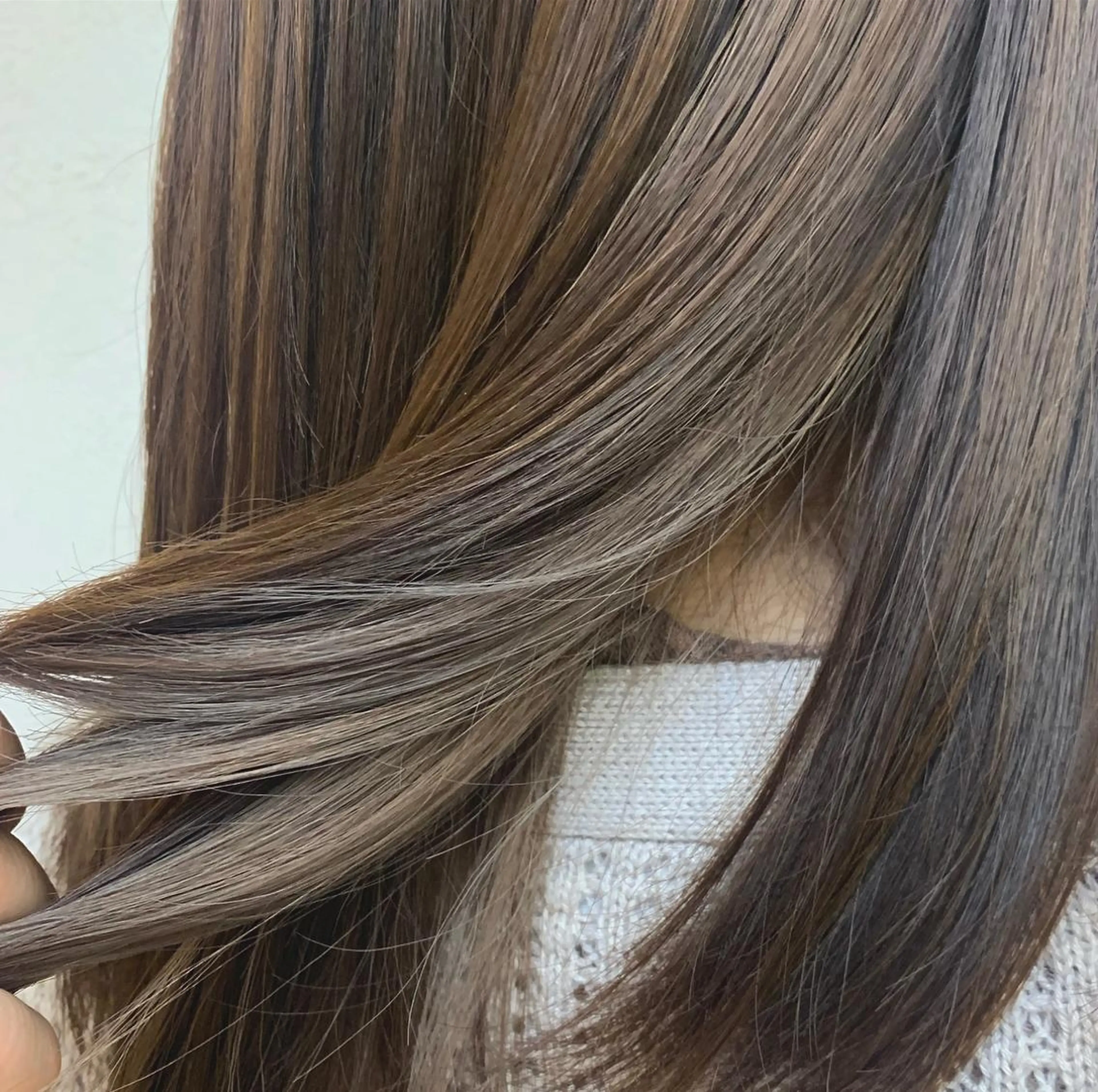 セミロング カラー インナーカラー 沖縄/ヘアアレンジ /ナカノのヘアスタイル