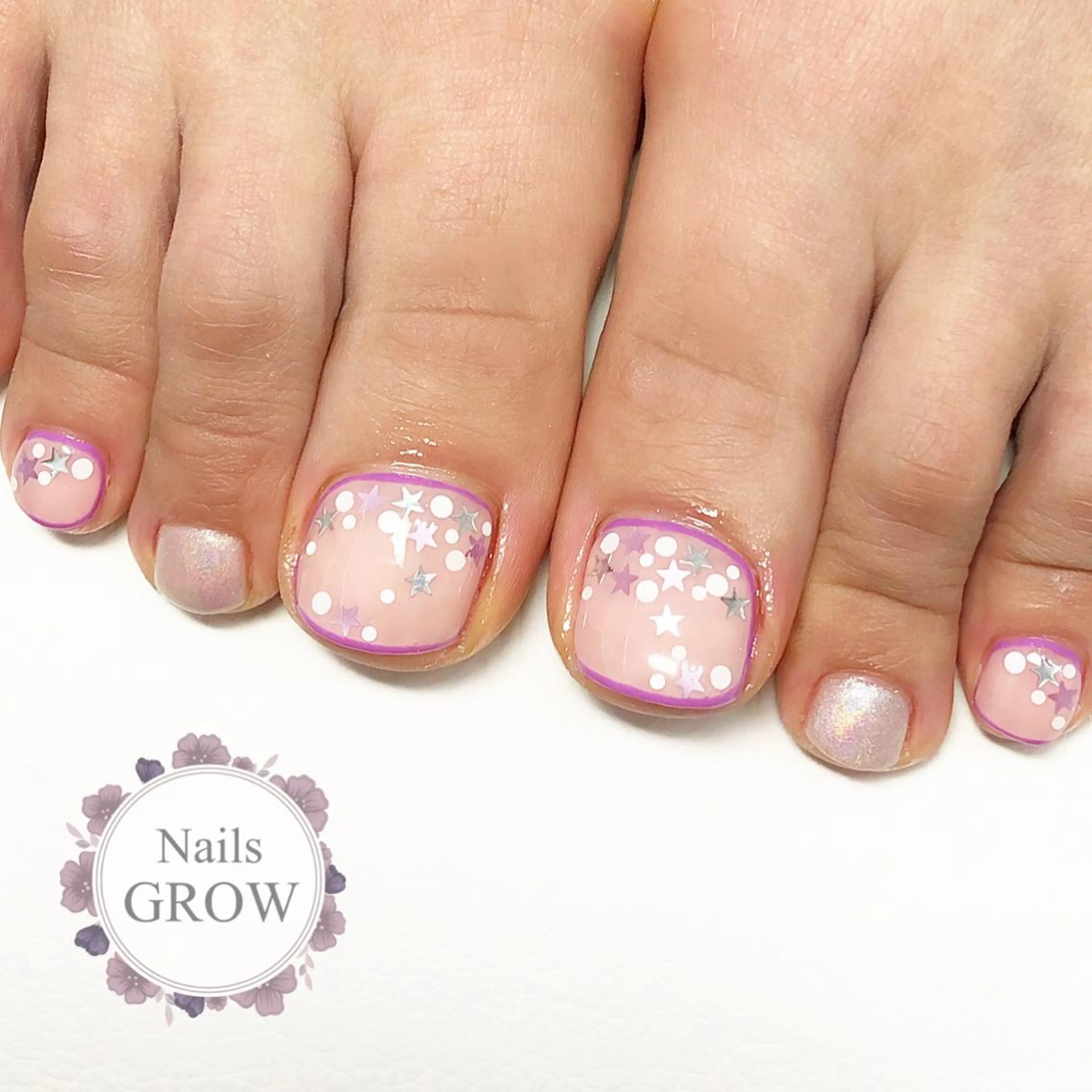 ネイル フットネイル Nails GROWのネイルデザイン