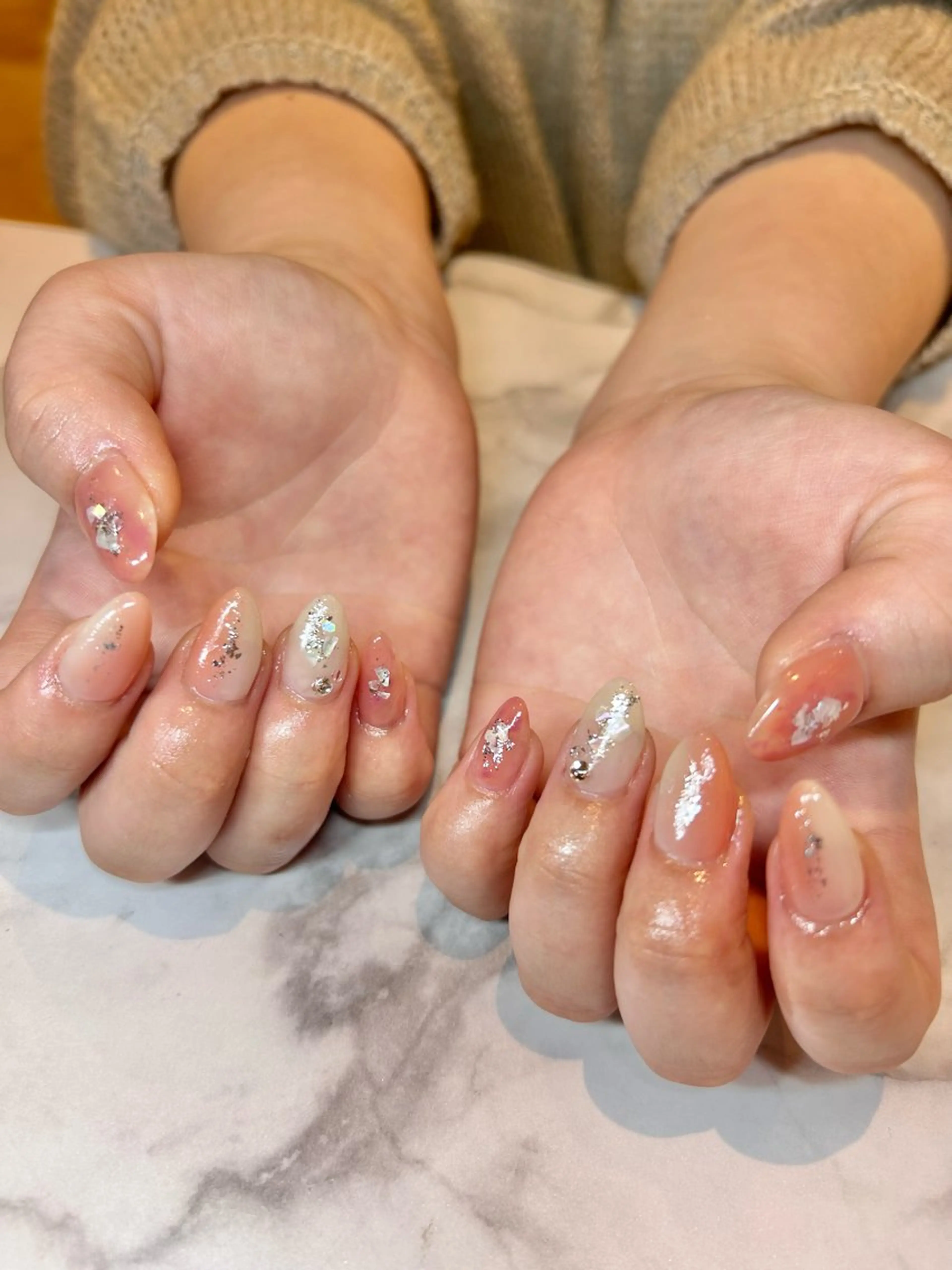 ネイル ハンドネイル Bianca栄店 みさとのネイルデザイン