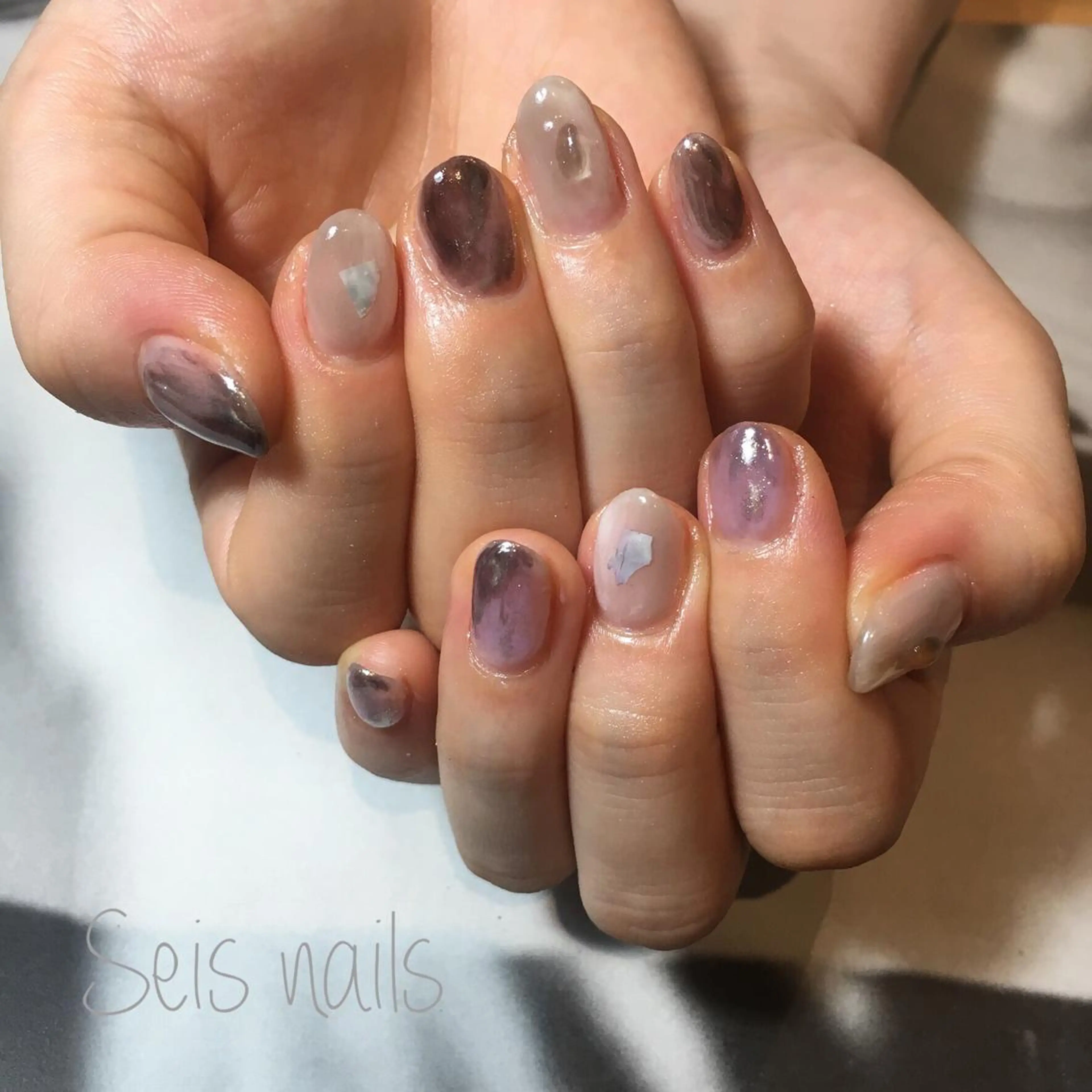 ネイル ハンドネイル Seis Shihoのネイルデザイン
