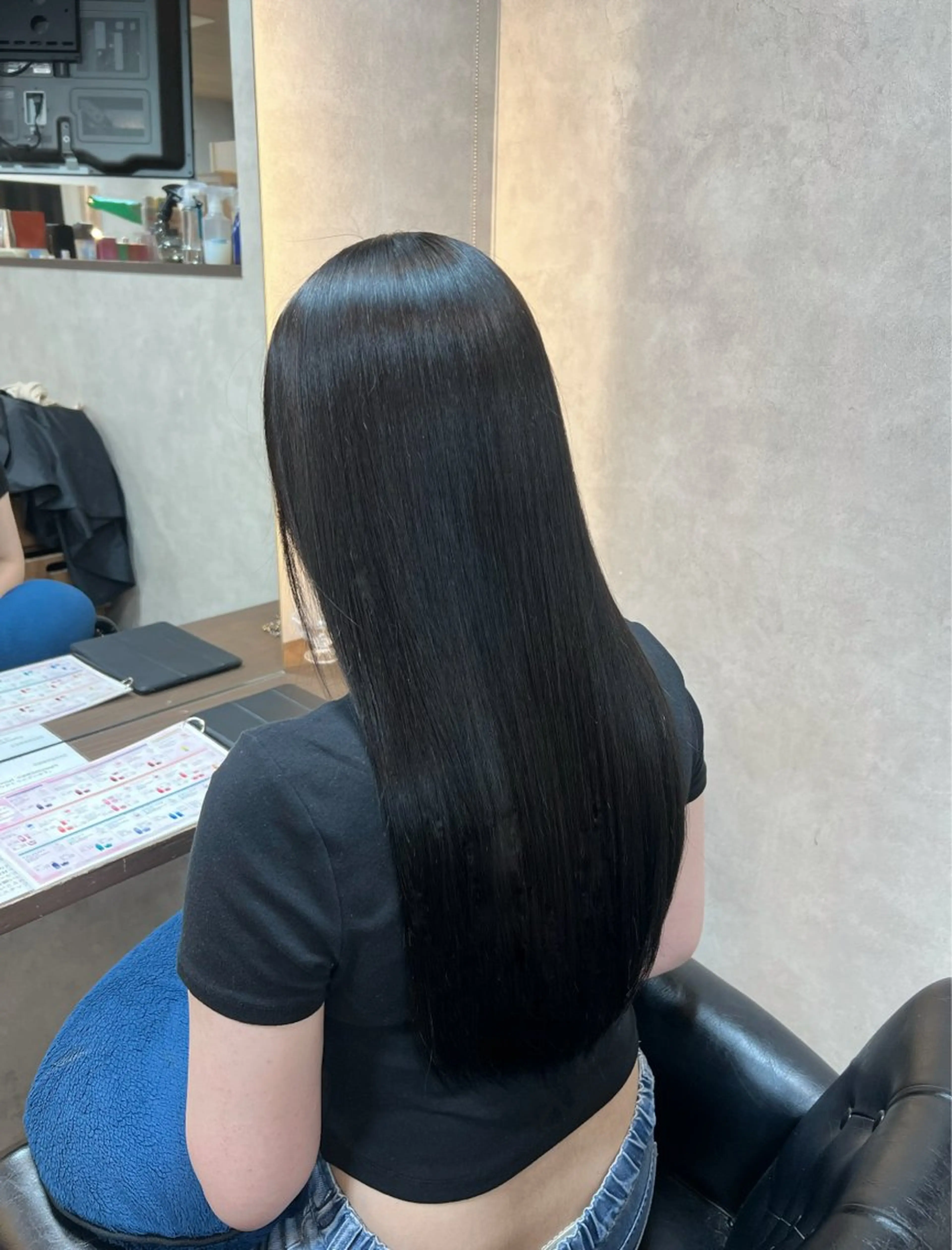 ロング RIENS Xrea nanamiのヘアスタイル