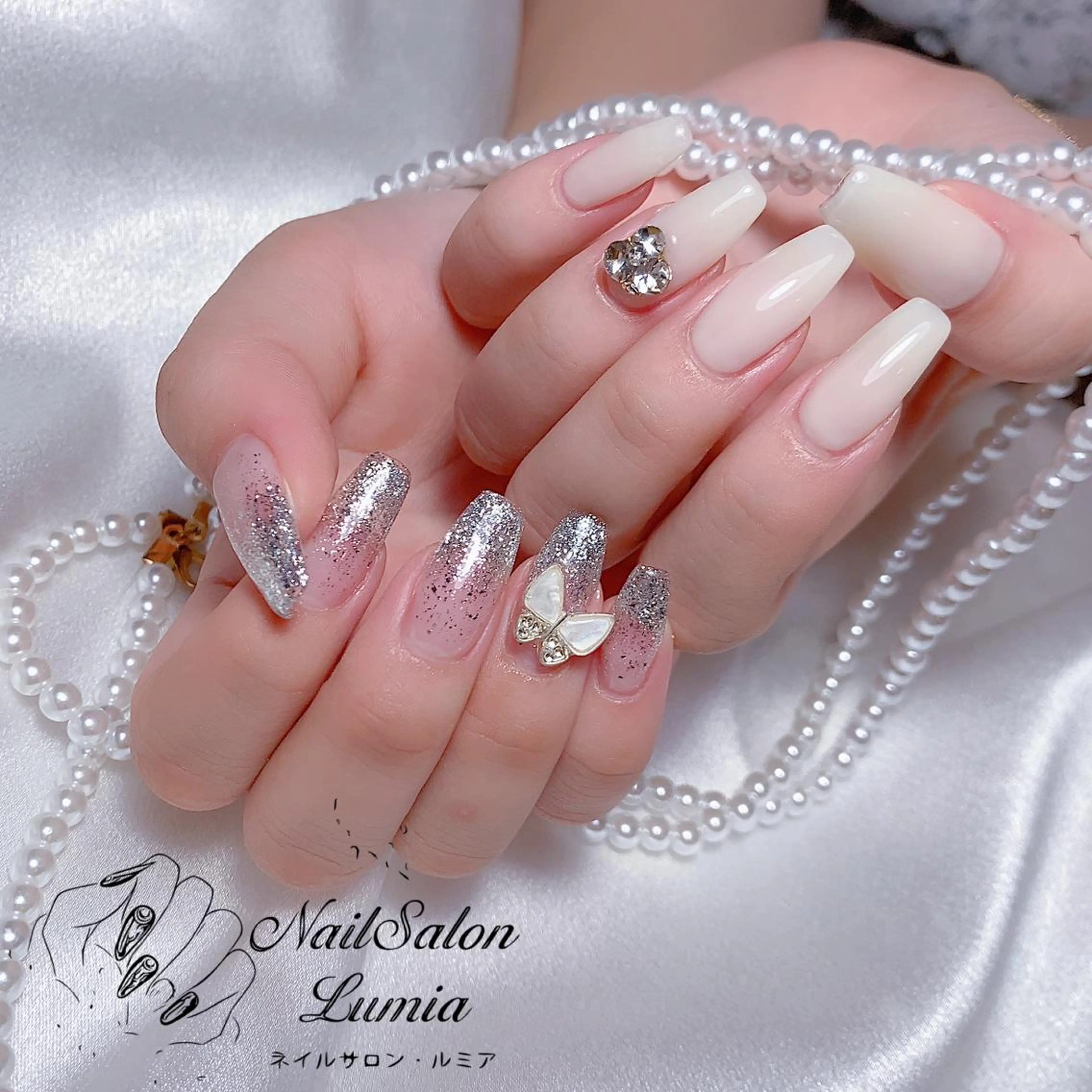 ネイル ハンドネイル ネイルサロン ルミア Lumia 店長のネイルデザイン
