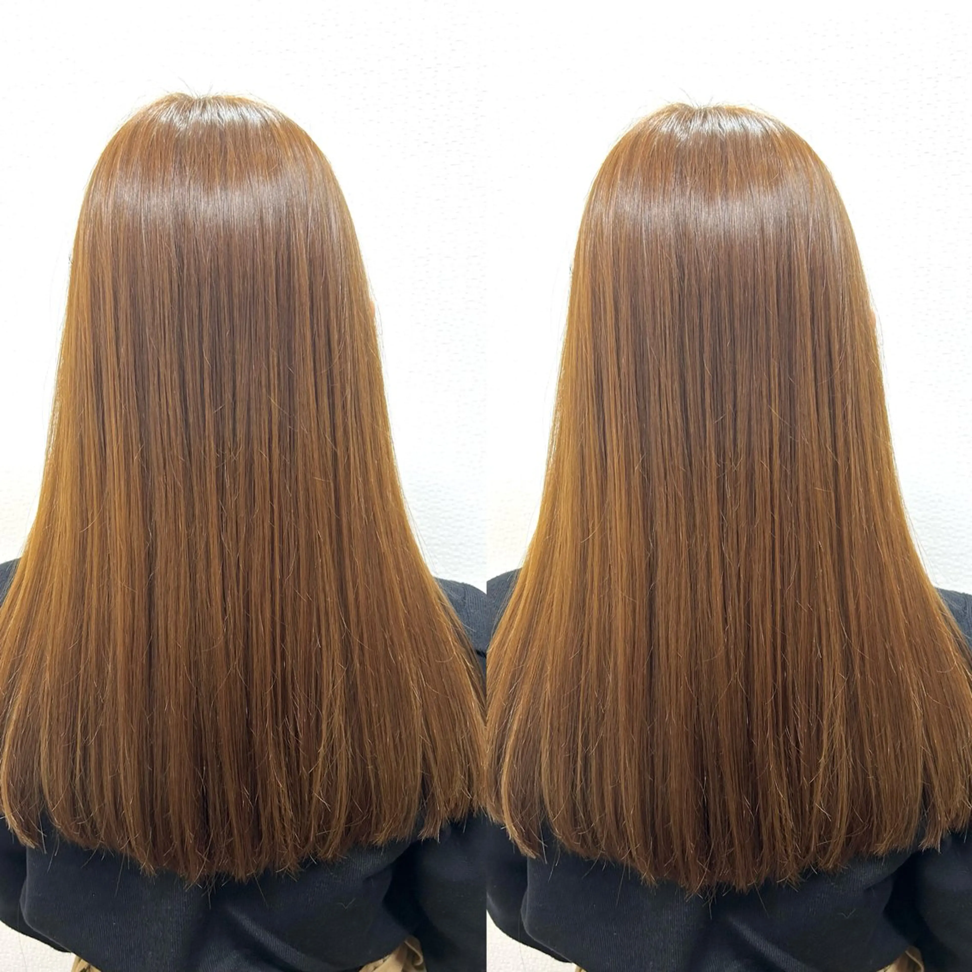 ロング レイヤーカット✂️ 若葉のヘアスタイル