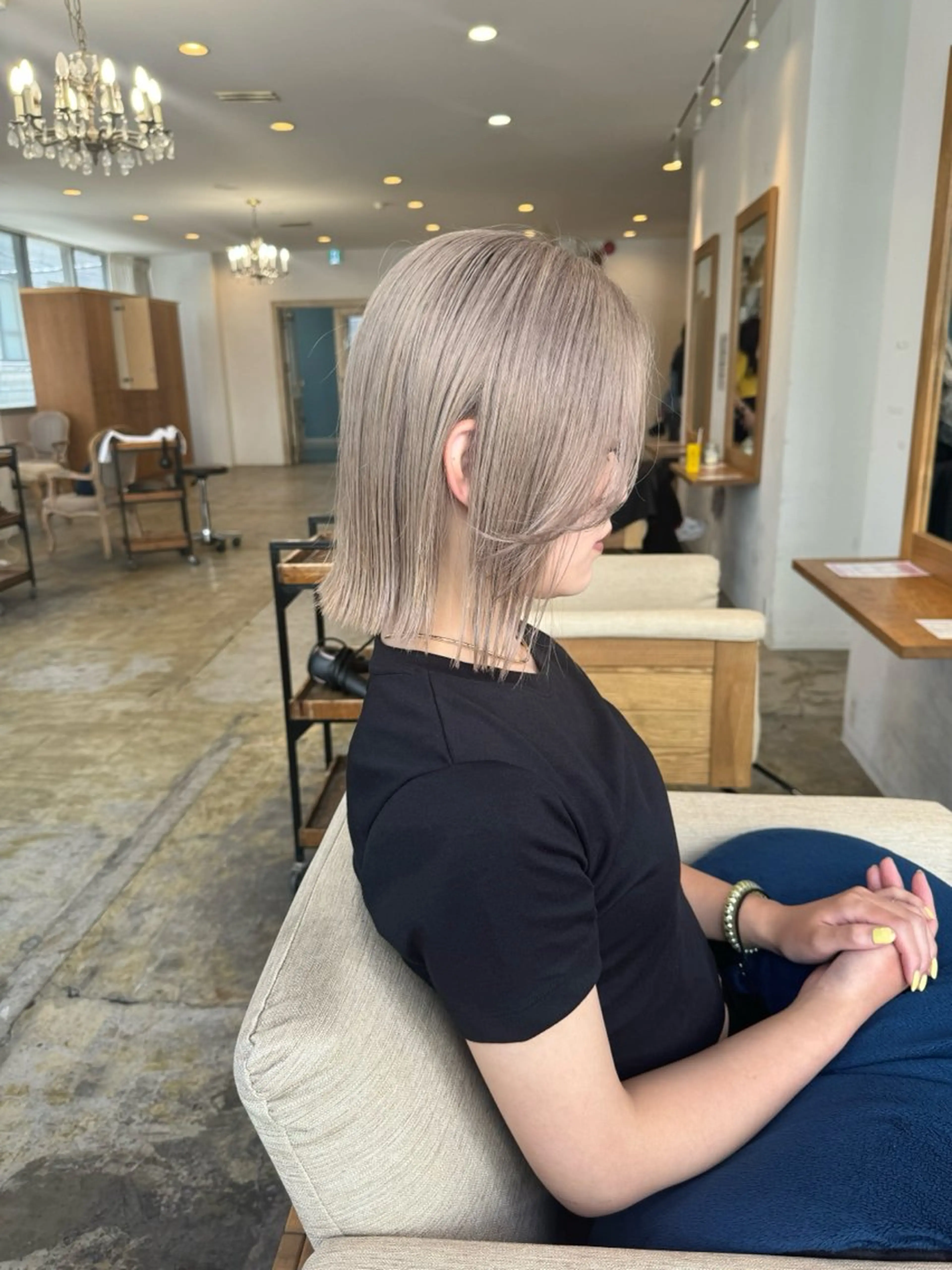 【期間限定無料施術⠀】🌙✂️切りっぱなしボブカット＆クイックスパ付き✨️✂️の写真