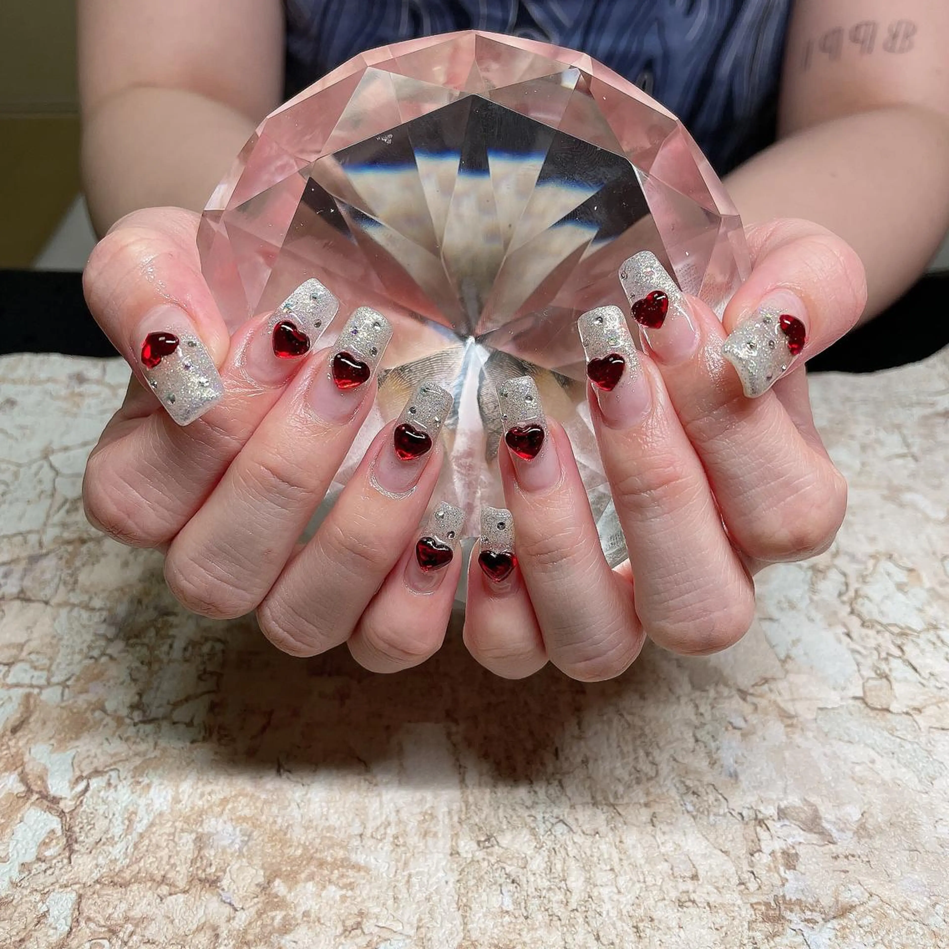 ネイル アートネイル フレンチネイル ジェルネイル グラデーション 韓国ネイル Nail room Bimano所属・Bimano seica♡+°のネイルデザイン