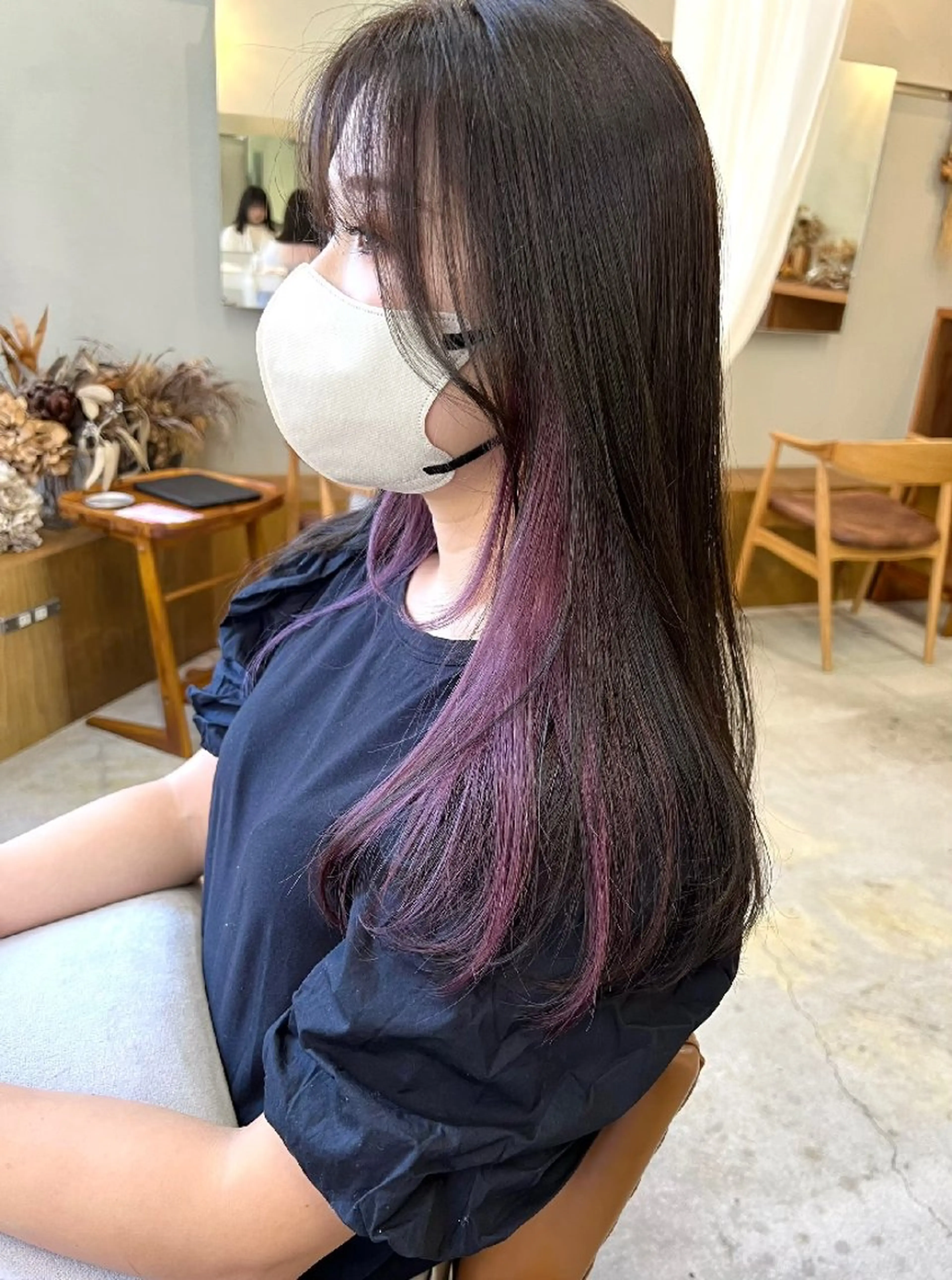 カラー 🌸花屋併設🌸石垣 友基のヘアスタイル