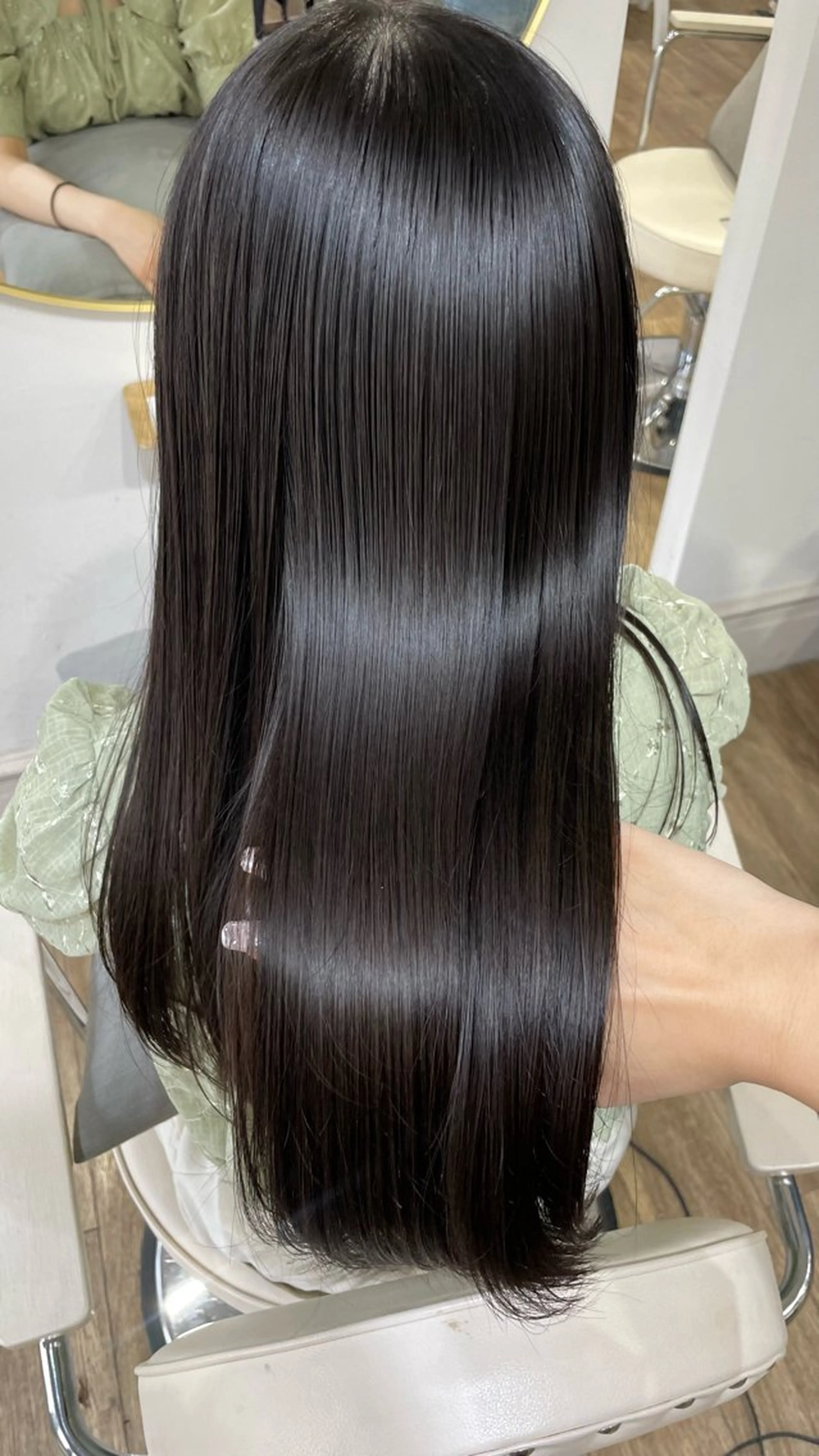 ロング カラー パーマ ヘアアレンジ 酸性縮毛矯正 梅田茶屋町 Juriのヘアスタイル