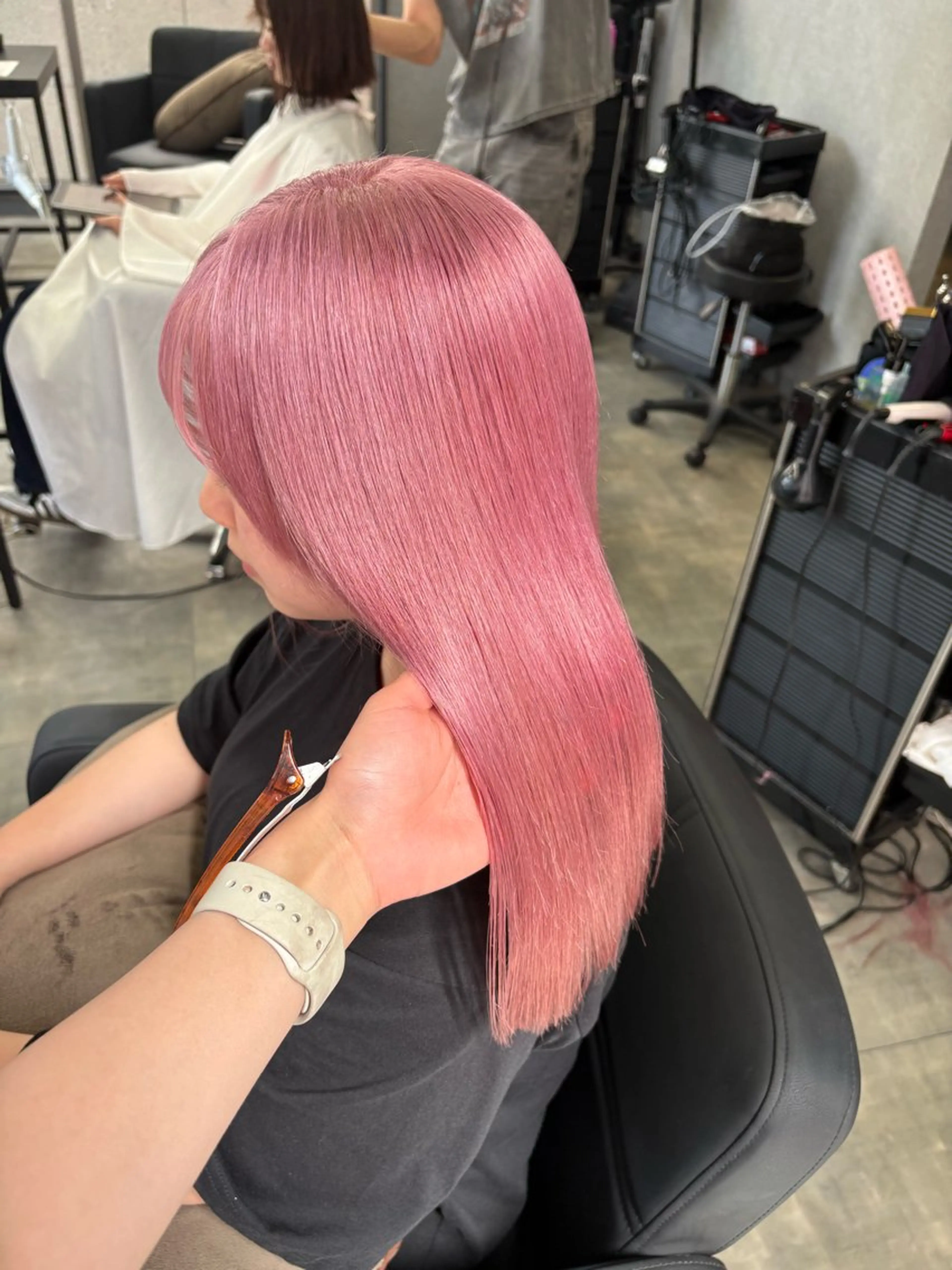 セミロング カラー CIEN gold所属・鈴木 朱音のヘアスタイル