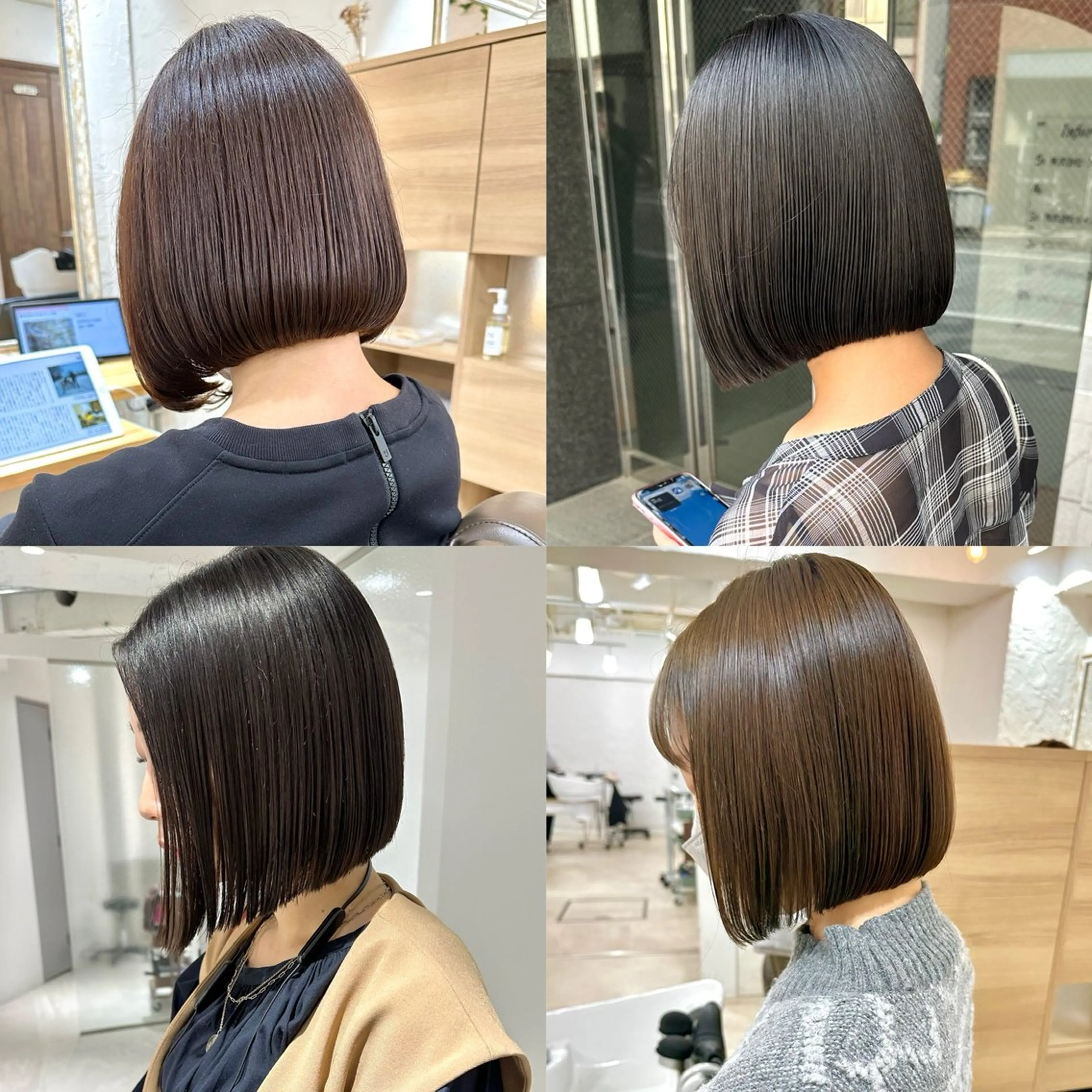 ショート カット 縮毛矯正 トリートメント 銀座No.1髪質改善 縮毛矯正/本木のヘアスタイル