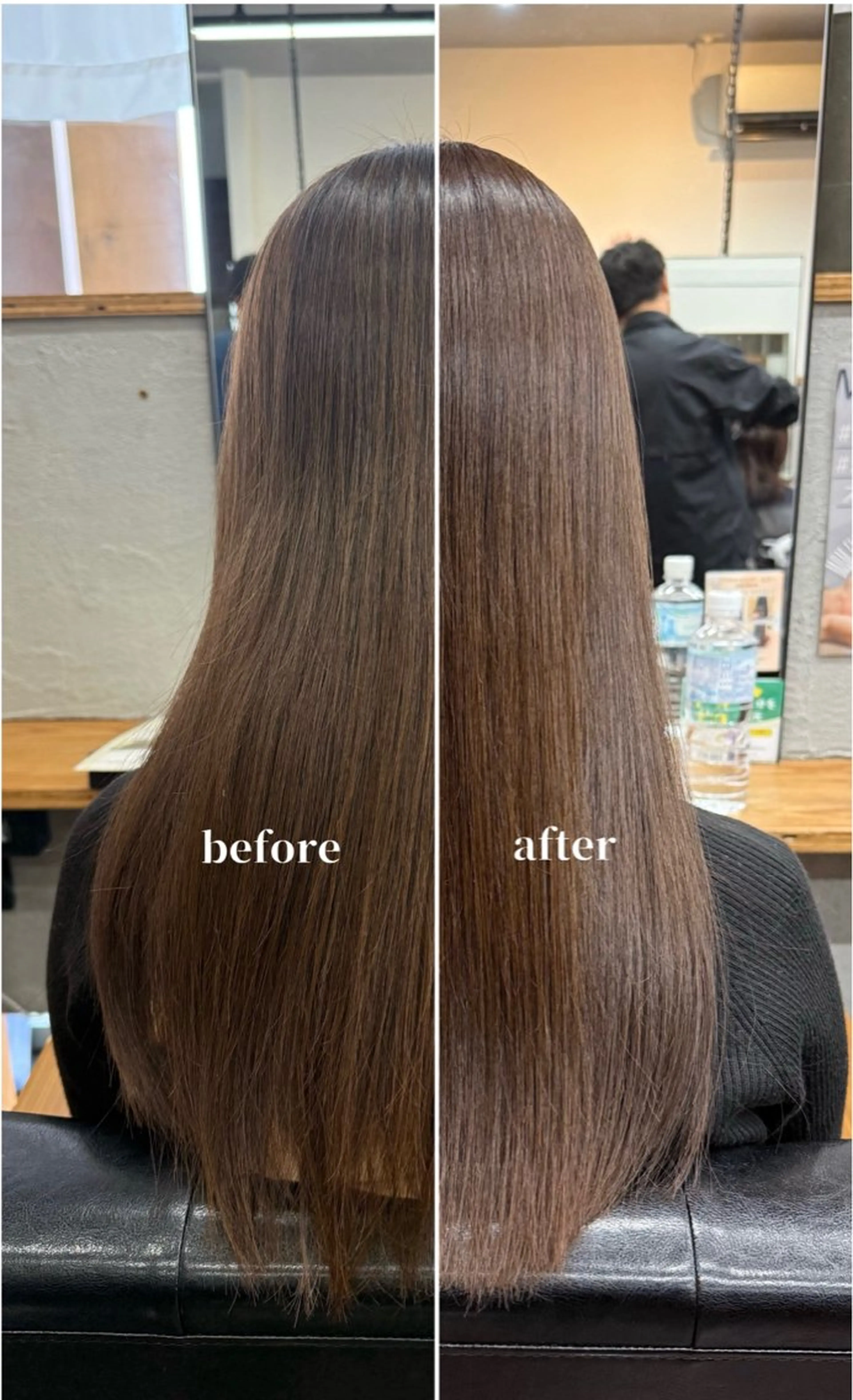 ロング 縮毛矯正 小島 咲音/艶カラー /酸性ストレートのヘアスタイル