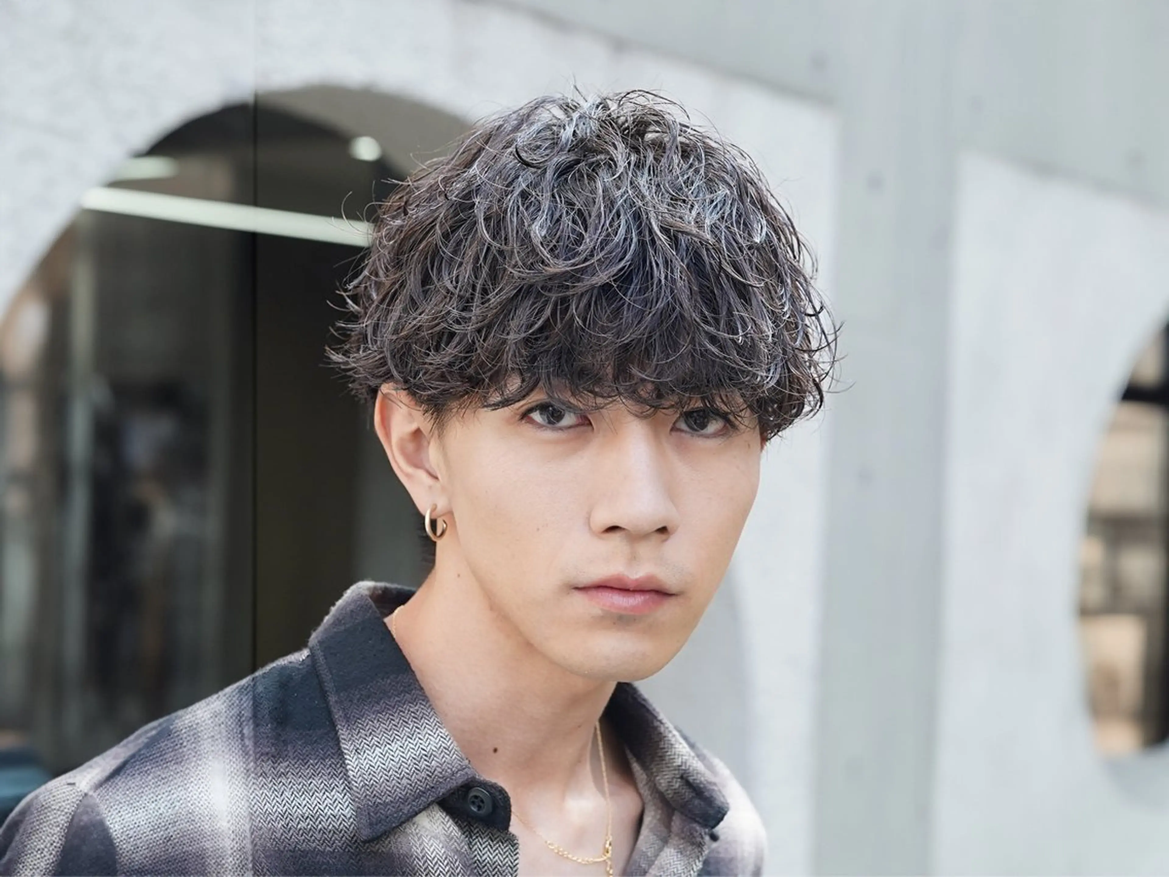 カット+シャドウパーマ✂️の写真