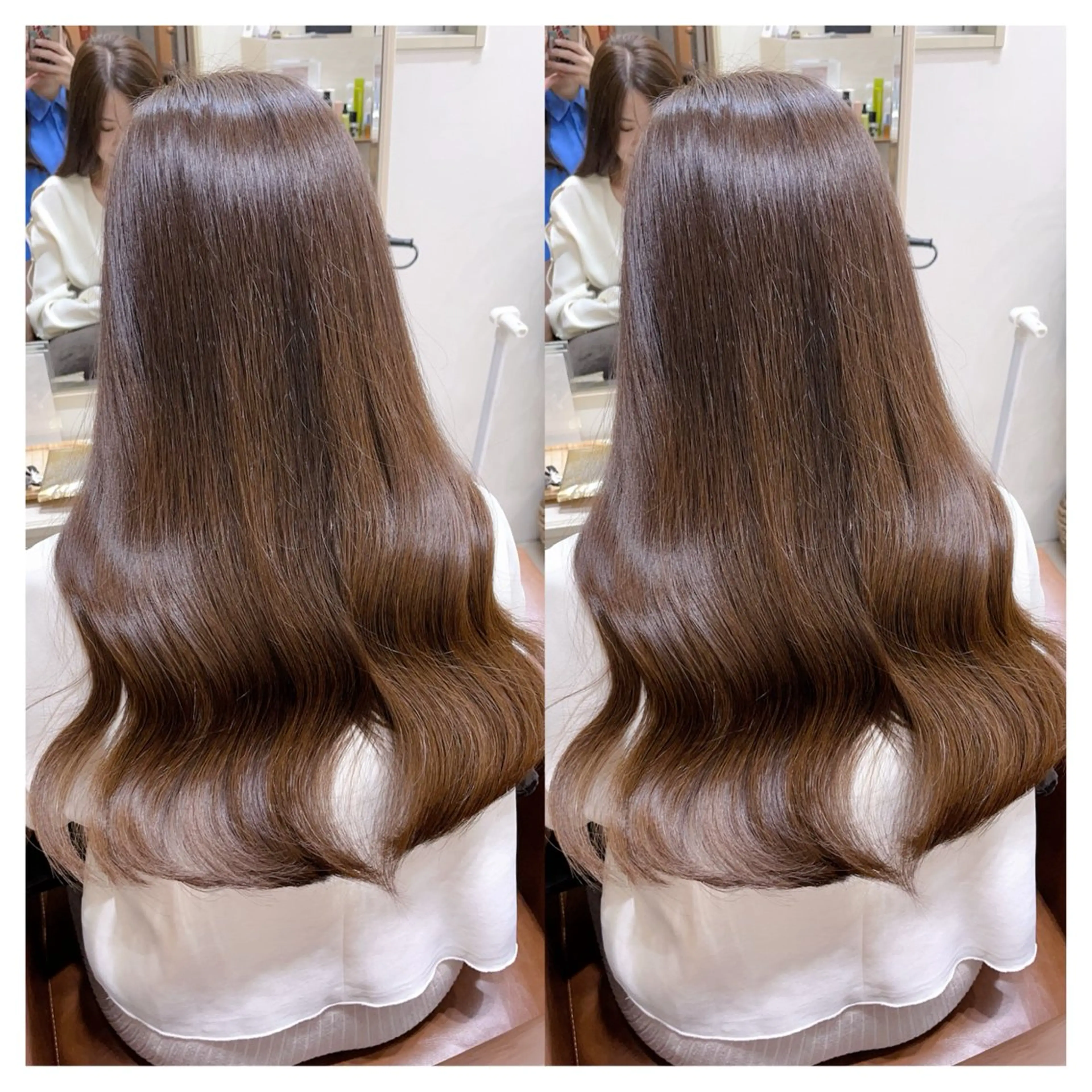 ロング カラー カット ヘアカラー トリートメント 村山 茉衣のヘアスタイル