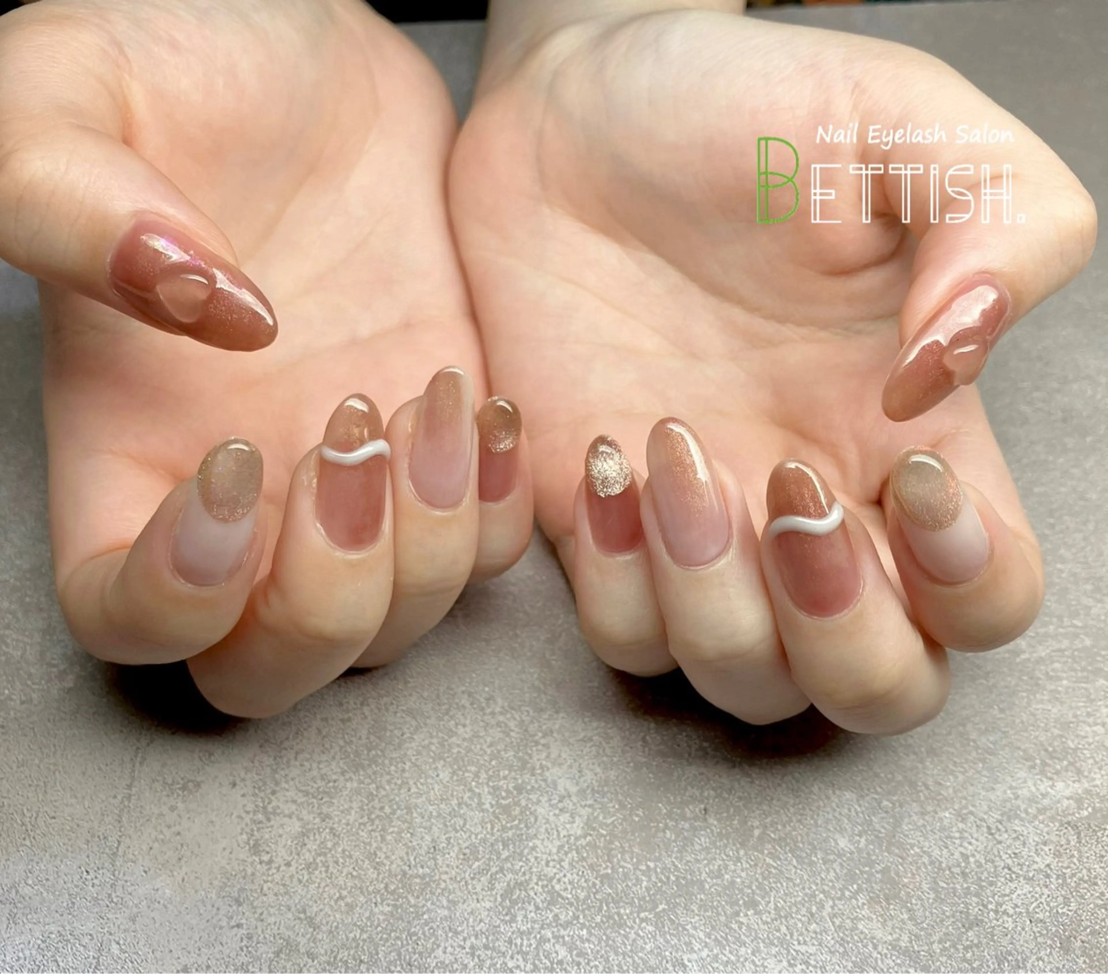 ネイル ピンク ハンドネイル BETTISH. KUMIKO☺︎︎のネイルデザイン