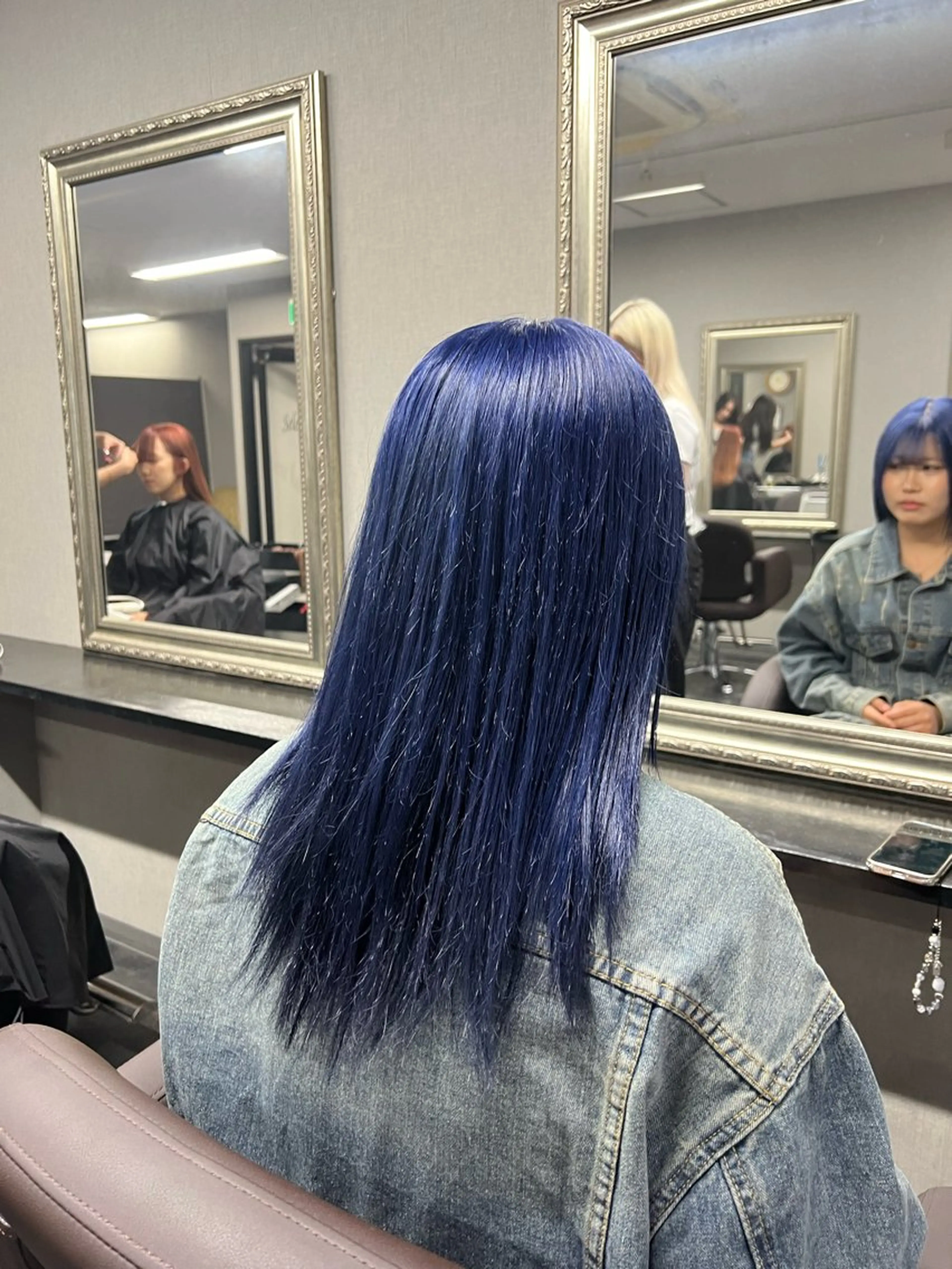 ミディアム ヘアカラー ハイトーンカラー 坂本 翼のヘアスタイル