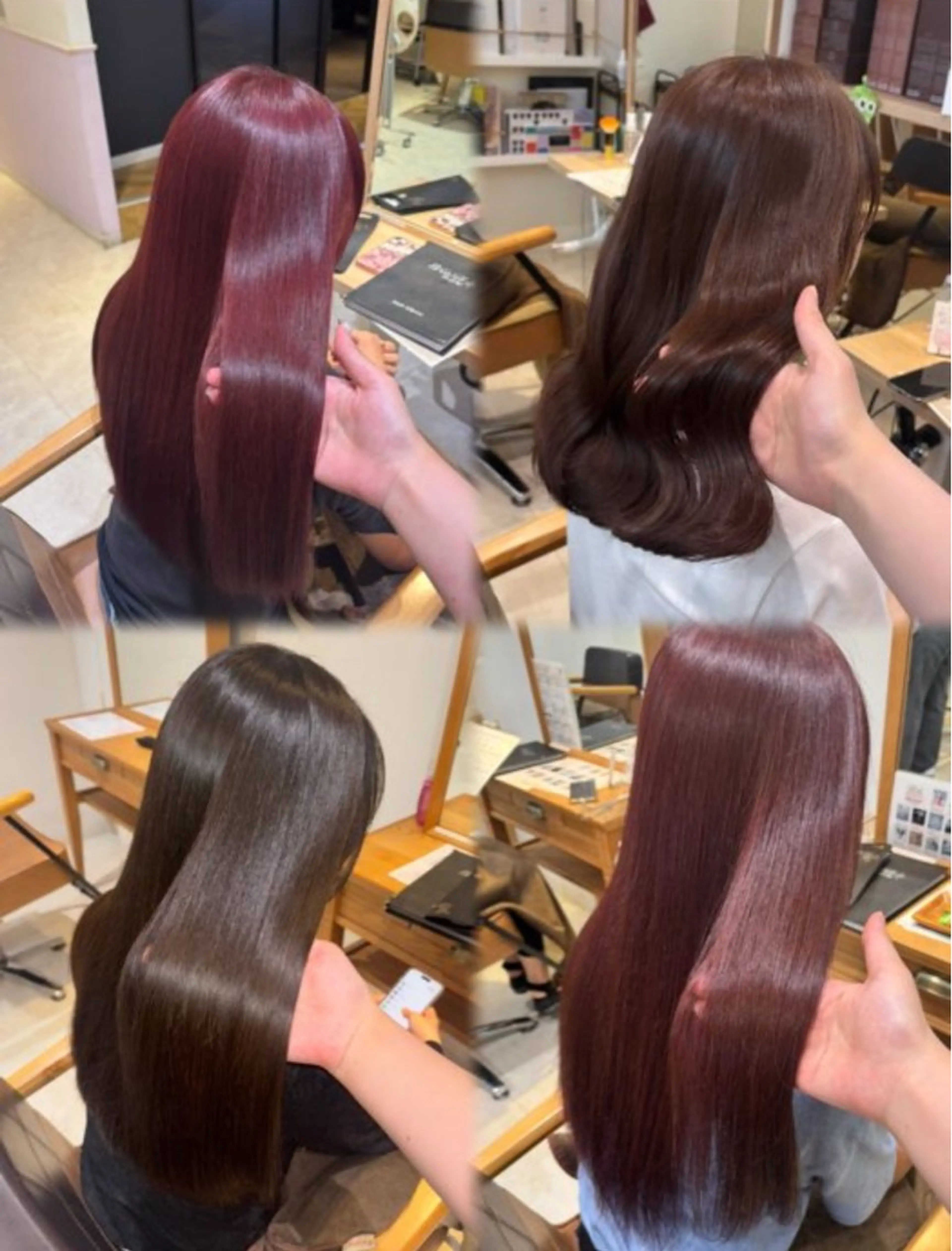 セミロング カット ヘアカラー 北田 みのりのマツエク・マツパデザイン