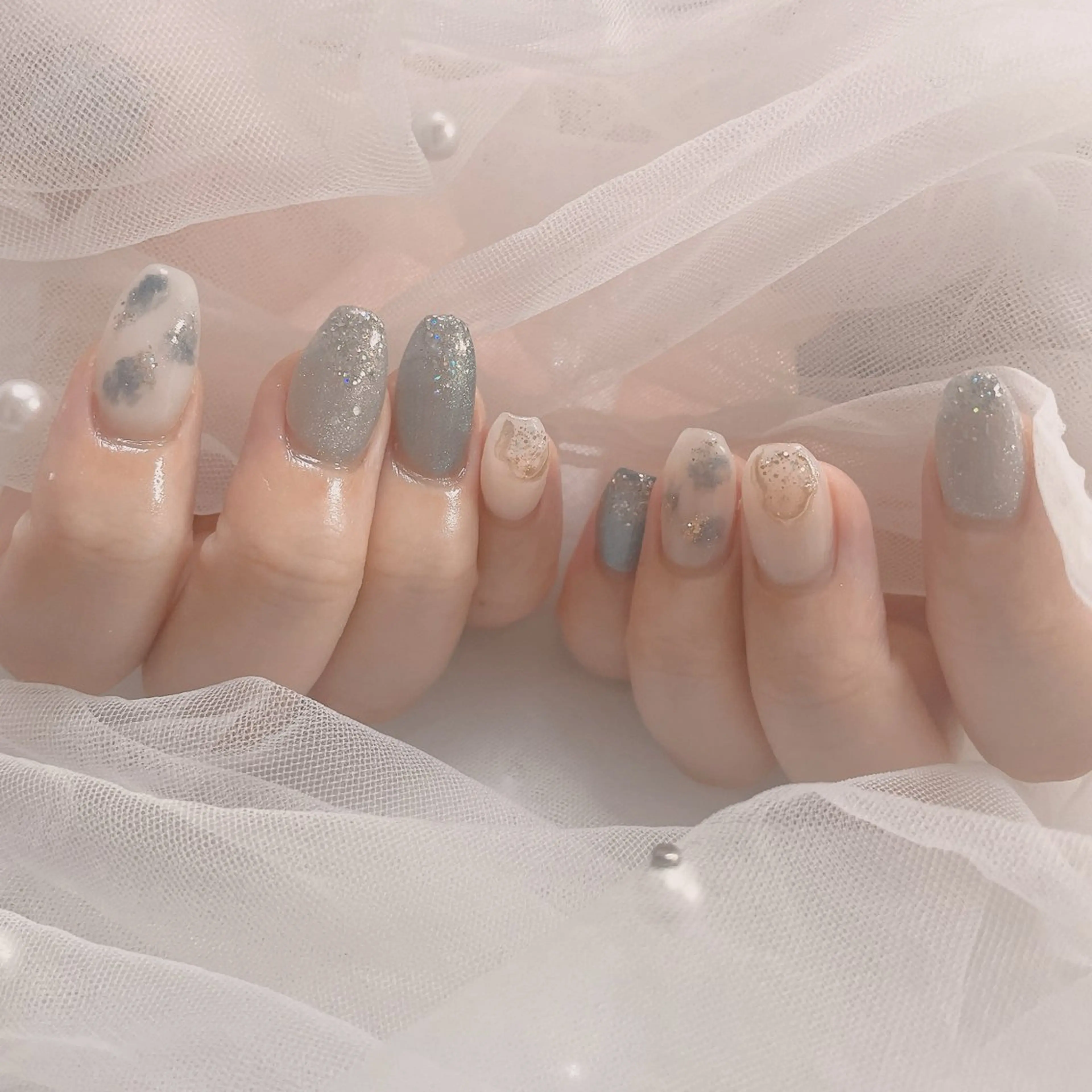 ネイル 春ネイル ハンドネイル なっちゃん所属・ネイルサロン なっちゃん(古千谷)のネイルデザイン