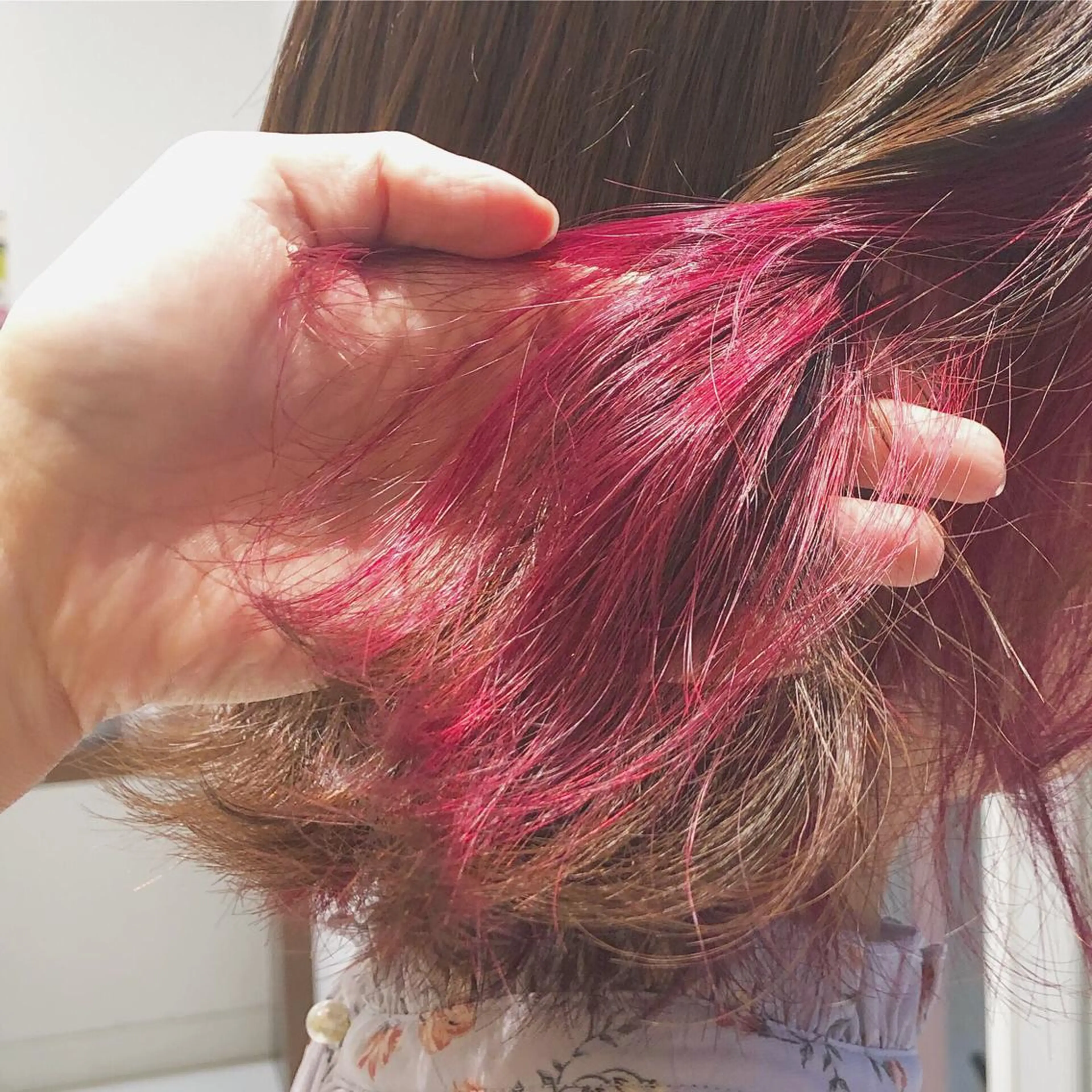 ミディアム sano sayakaのヘアスタイル