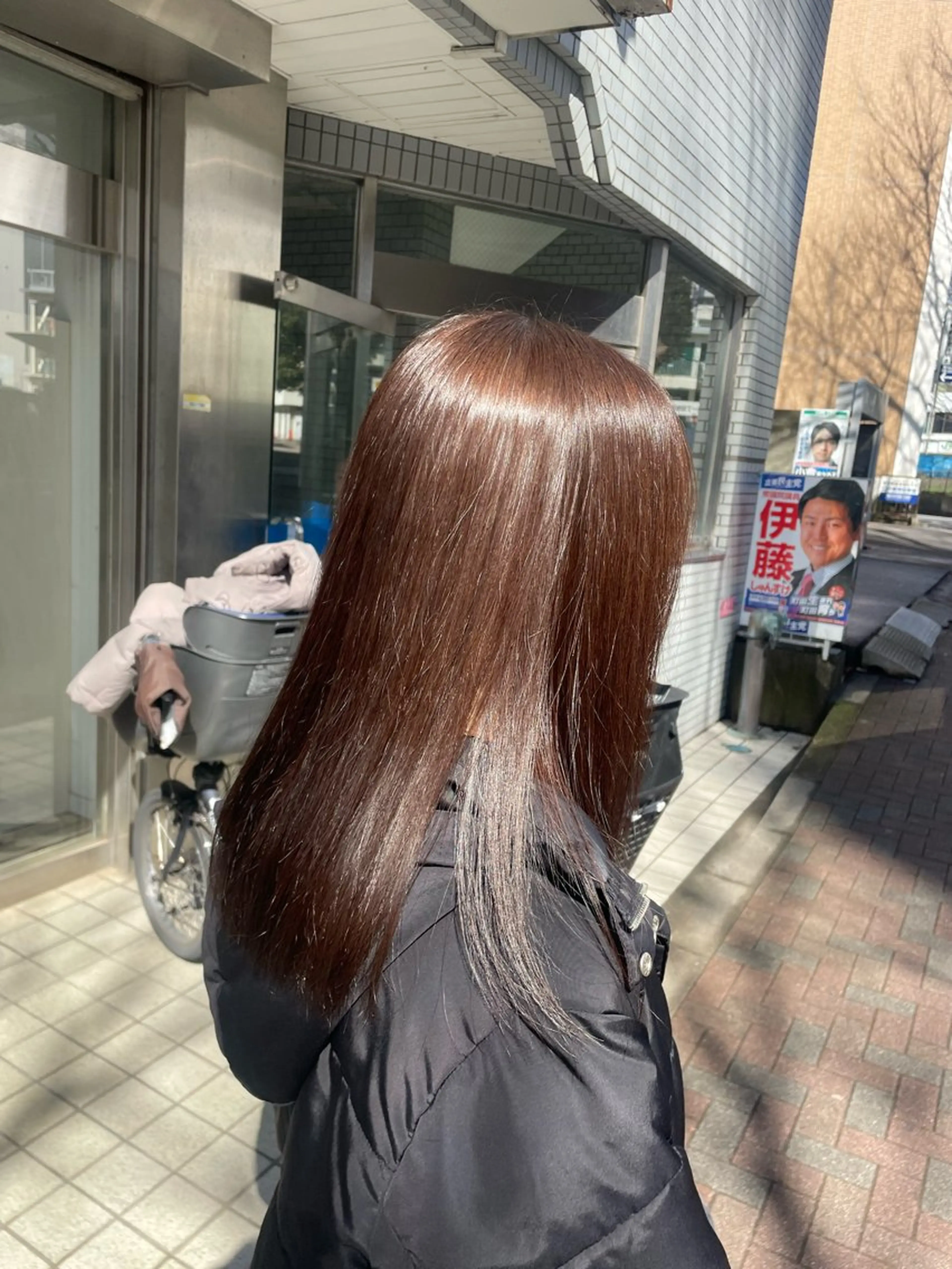 ロング カラー ヘアカラー トリートメント 🌸暖色髪質改善 MEI🌸のヘアスタイル