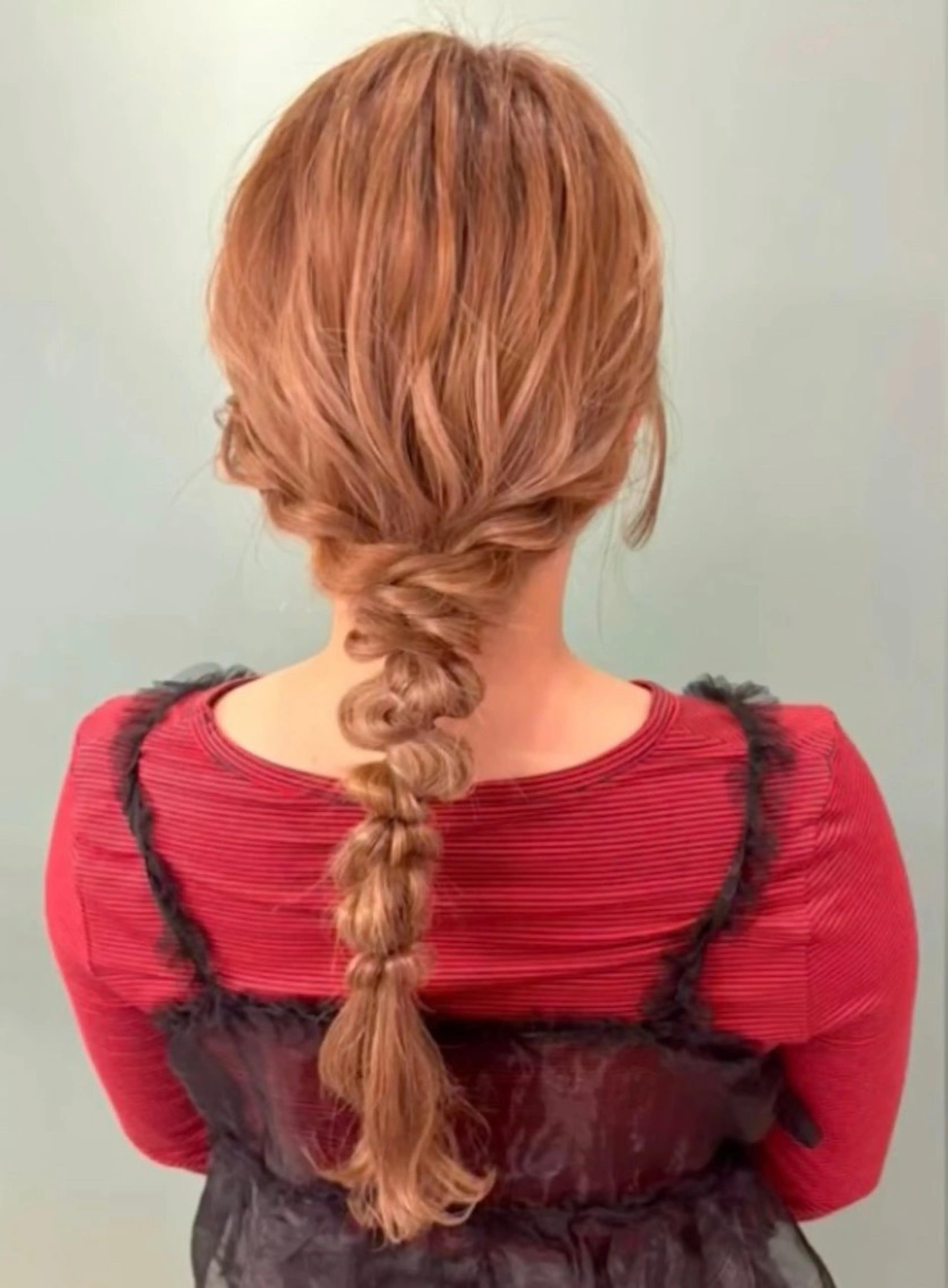 ヘアアレンジ ann  HEARTS所属・mei 『めい』のヘアスタイル