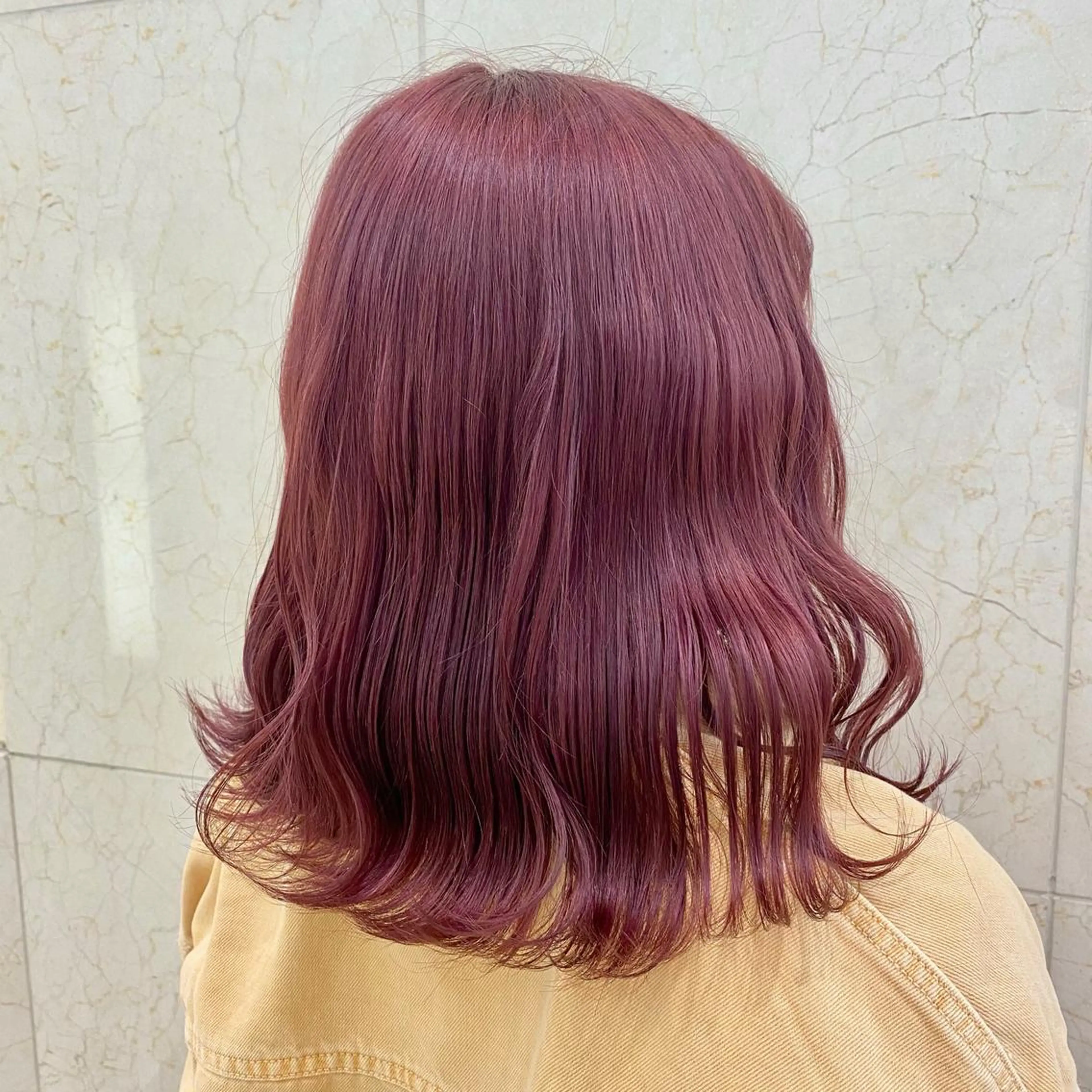 ミディアム ハイトーン♡ブリーチ ♡エクステ♡nanaのヘアスタイル