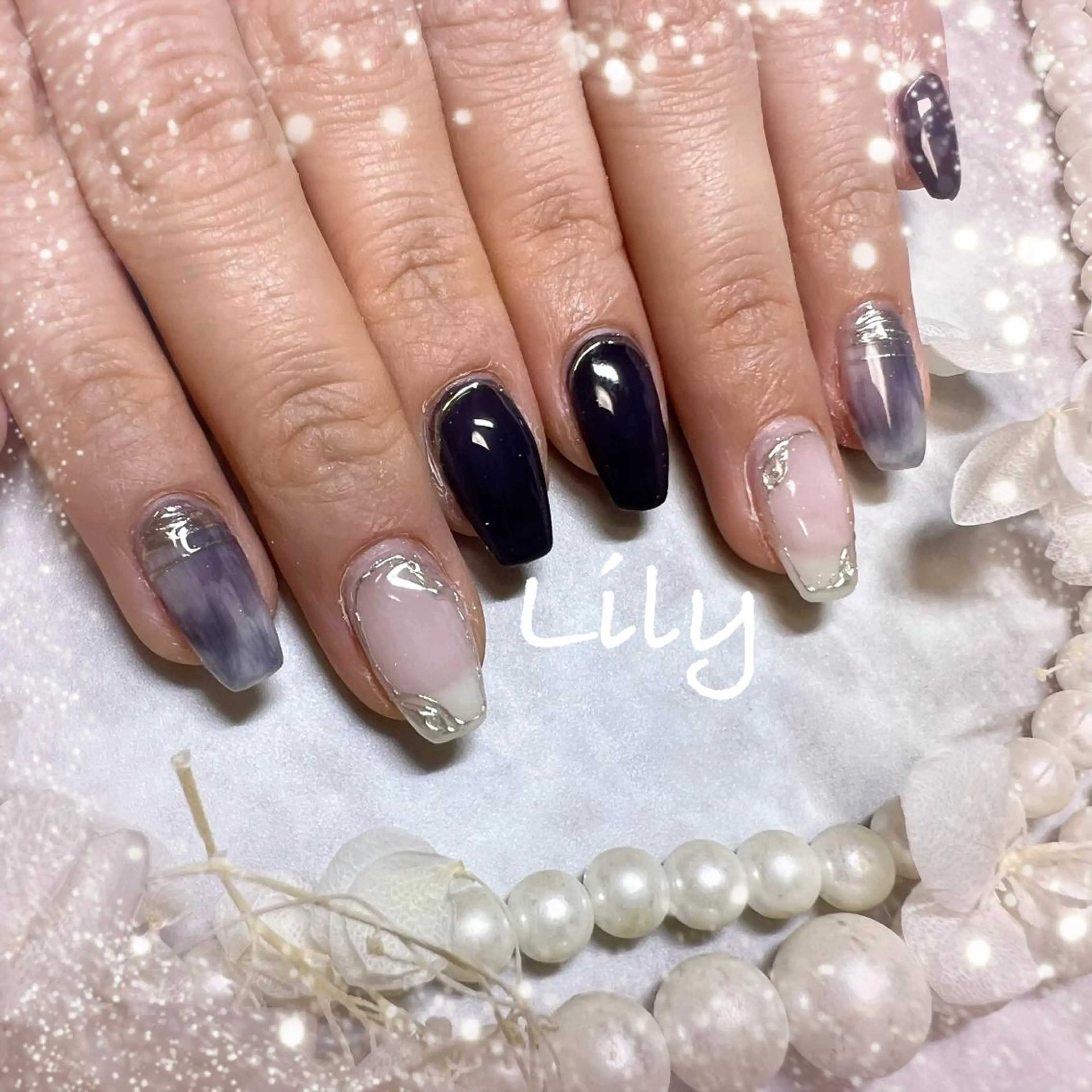 ネイル ハンドネイル Nailsalon Lilyのネイルデザイン