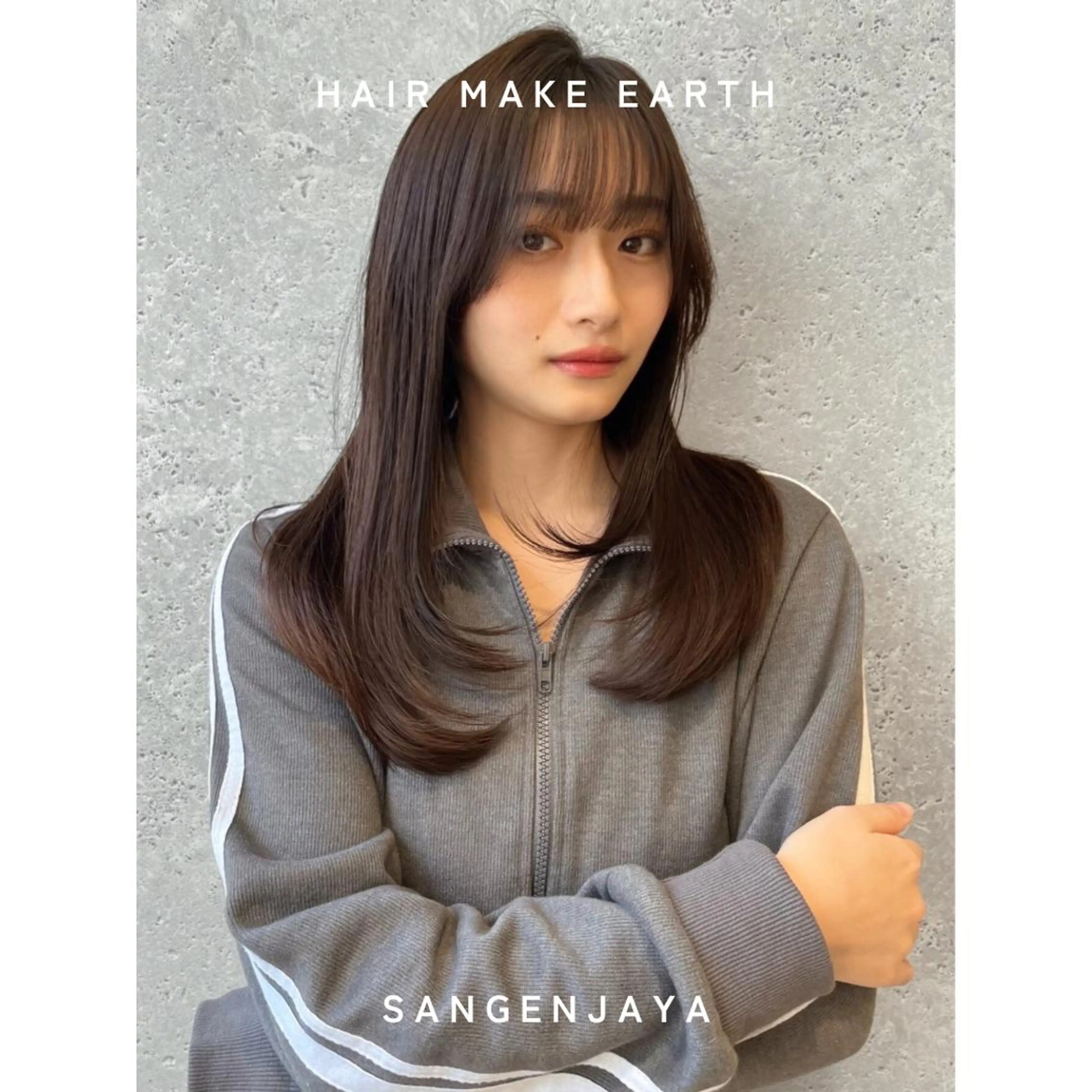 ロング hair make earth 🪡のヘアスタイル