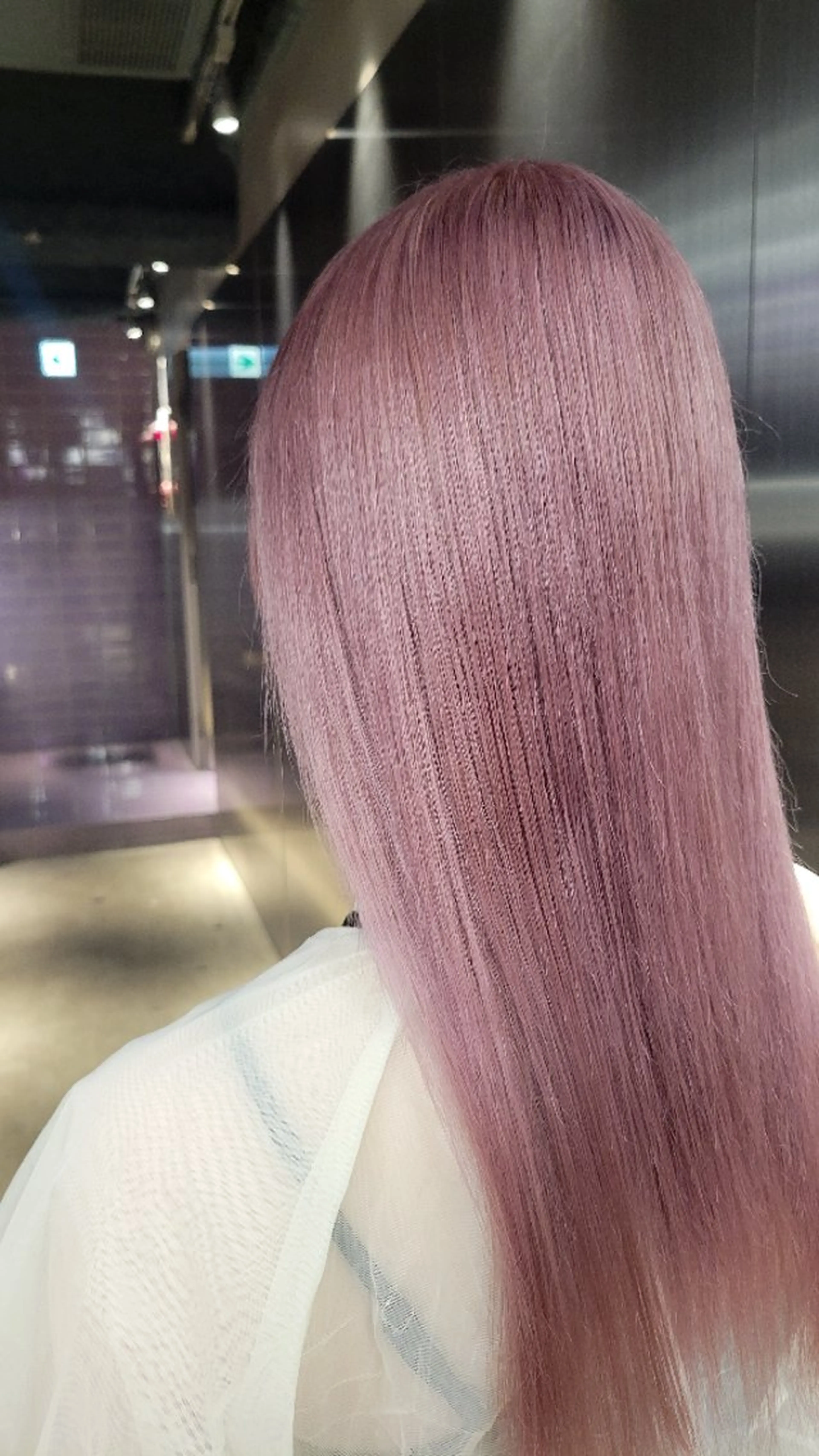 ロング カラー PELE栄ANNEX所属・PELE/栄/ ショート/SOAのヘアスタイル