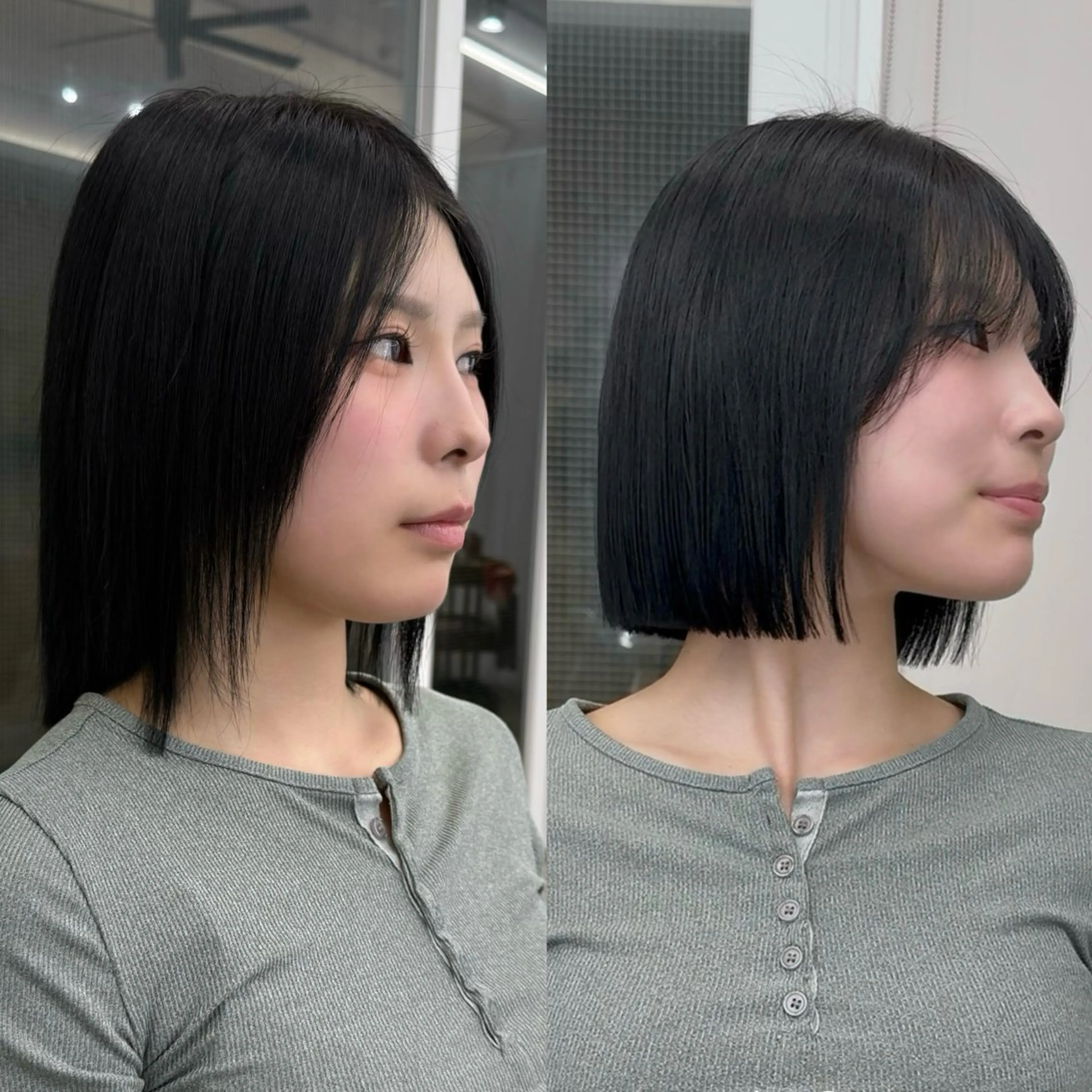 ショート タンバルモリ/ タッセルボブ/神山のヘアスタイル