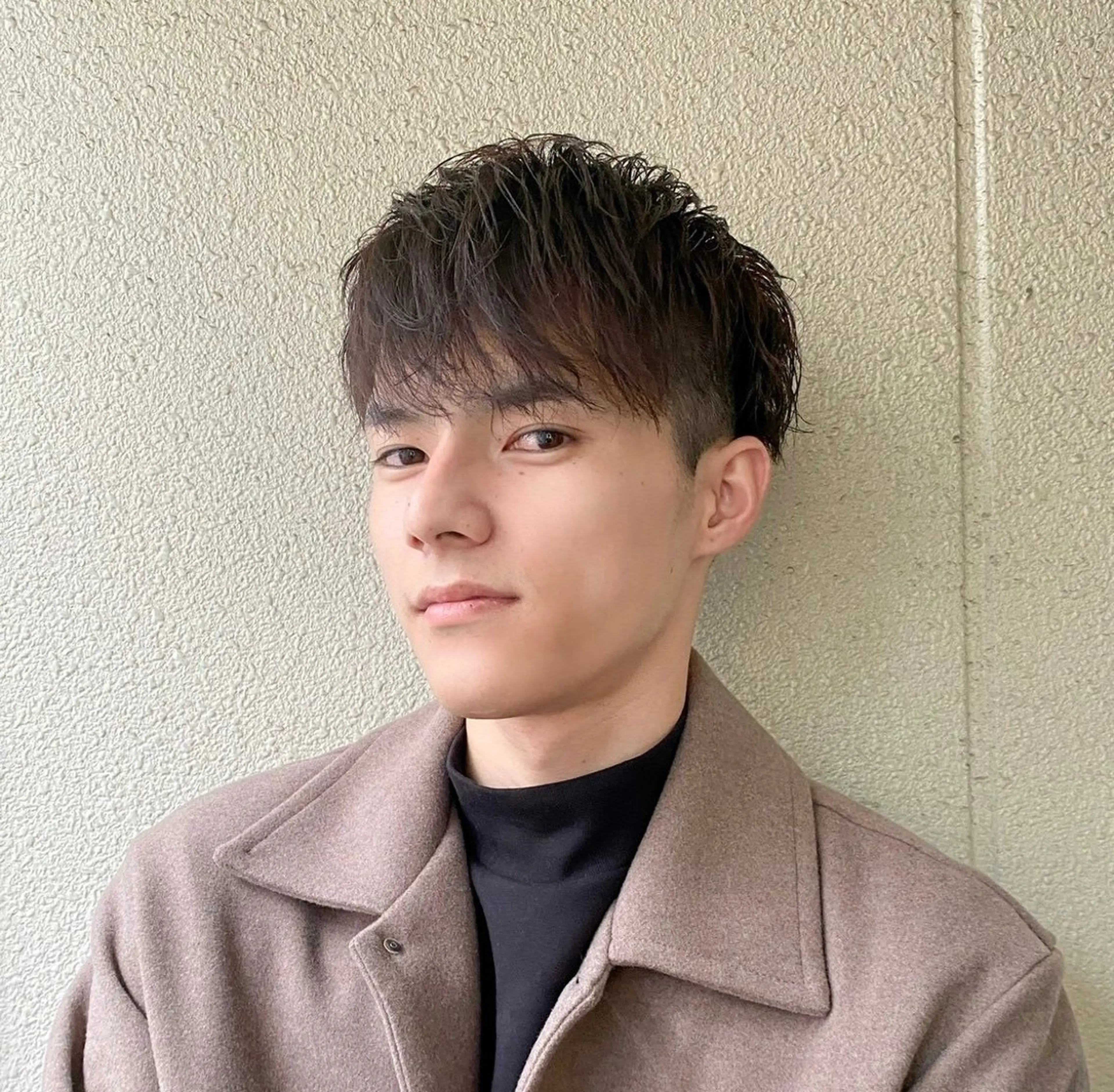 ショート メンズ マッシュ 刈り上げ メンズパーマ/メンズ カット/伊藤　げんのヘアスタイル