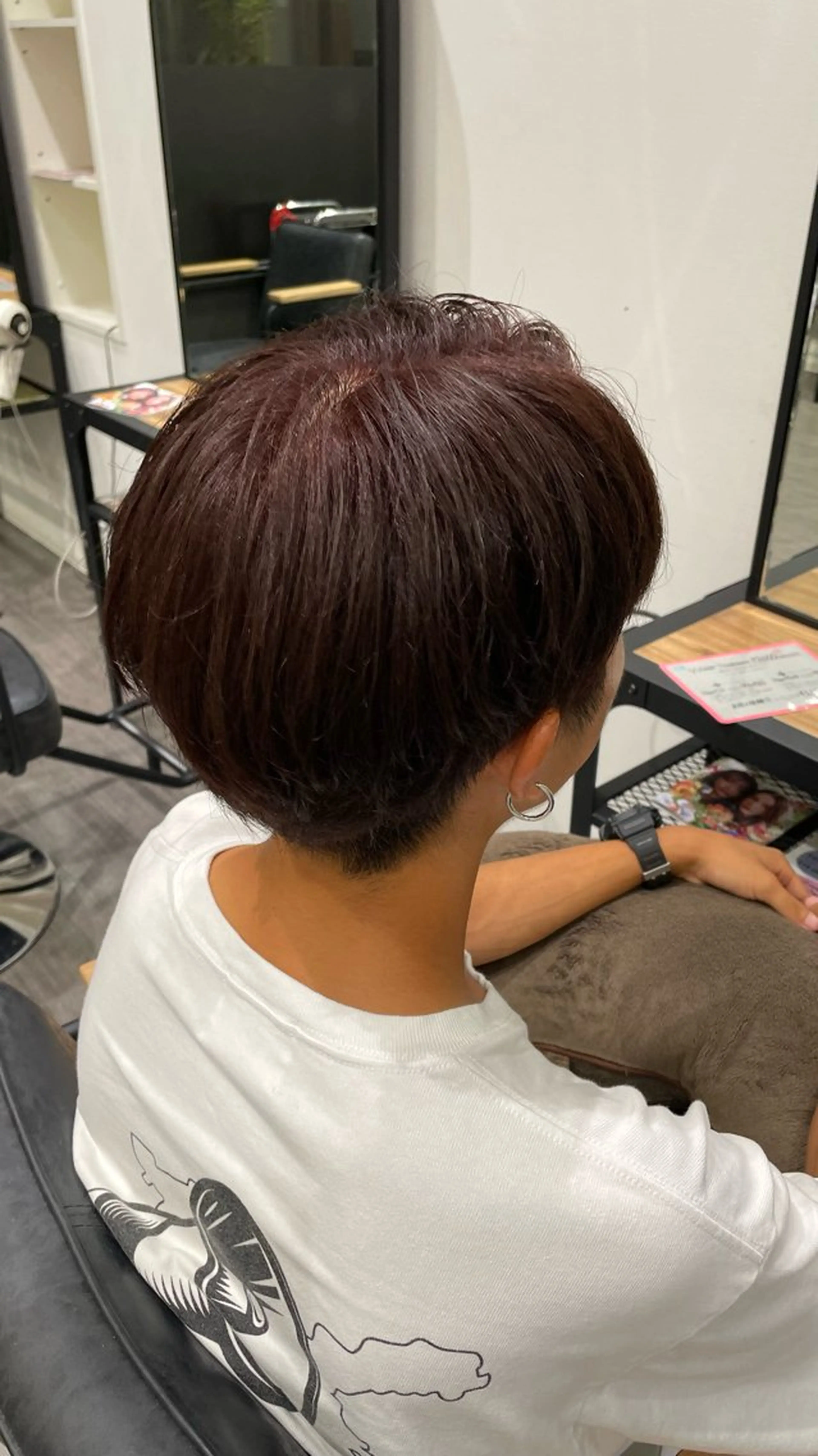 メンズ ヘアカラー 北村 鴻志郎のヘアスタイル