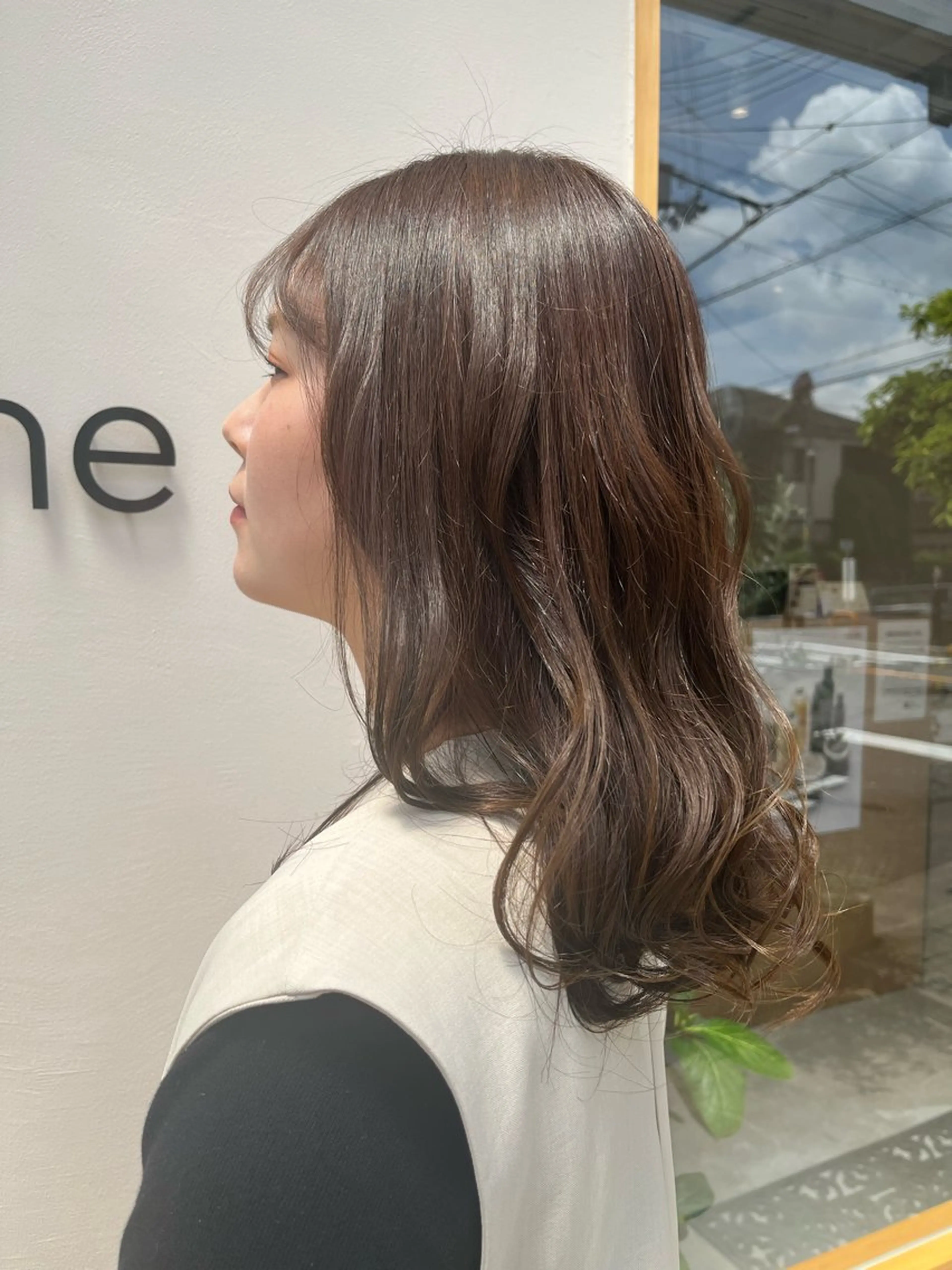 セミロング rivegauche yasuokaのヘアスタイル