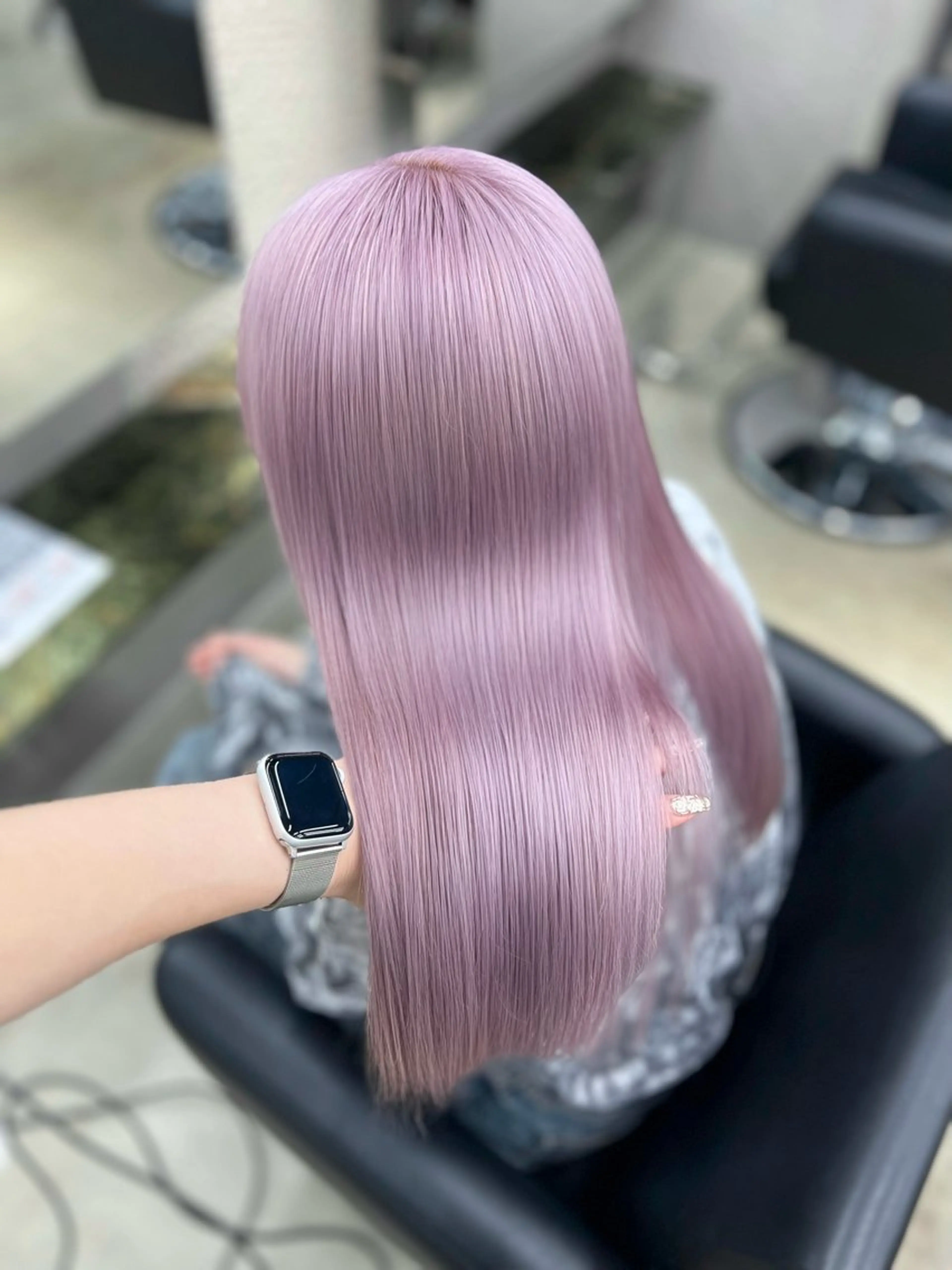 ロング ヘアカラー トリートメント ヘアセット PELE SAKAE Kei✰︎⋆꙳のヘアスタイル