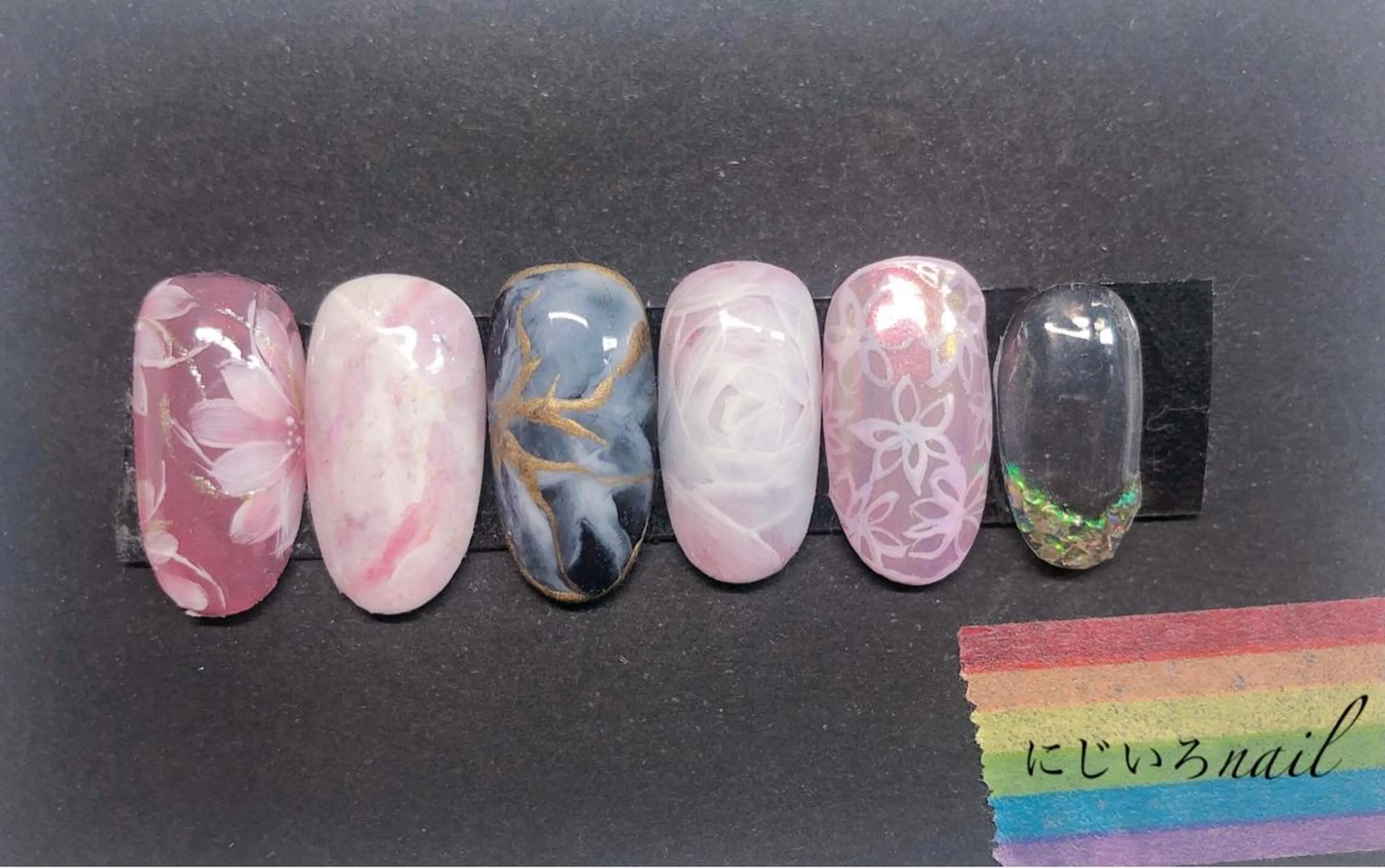 ネイル にじいろ nailのネイルデザイン