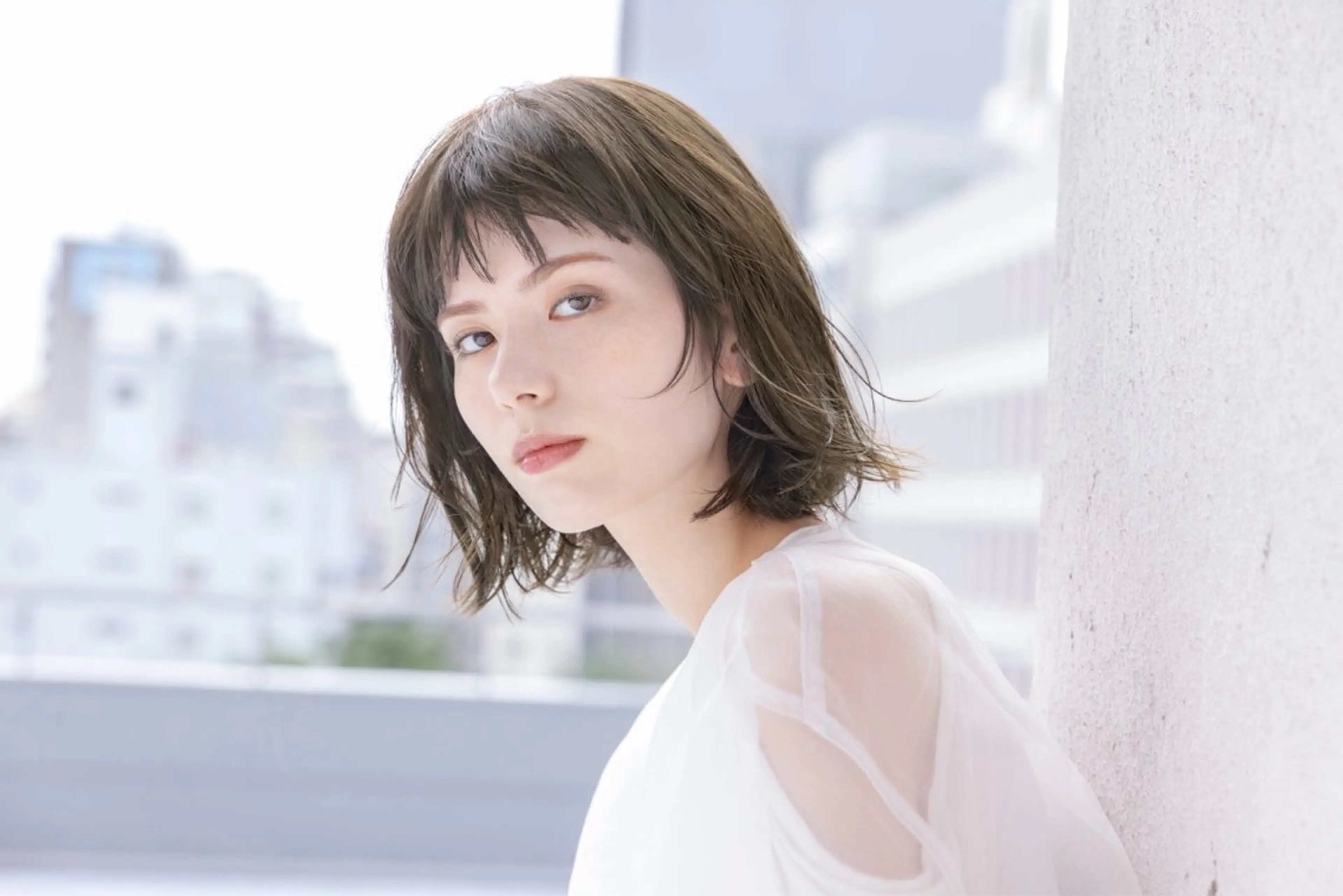 ミディアム mu-t colorのヘアスタイル